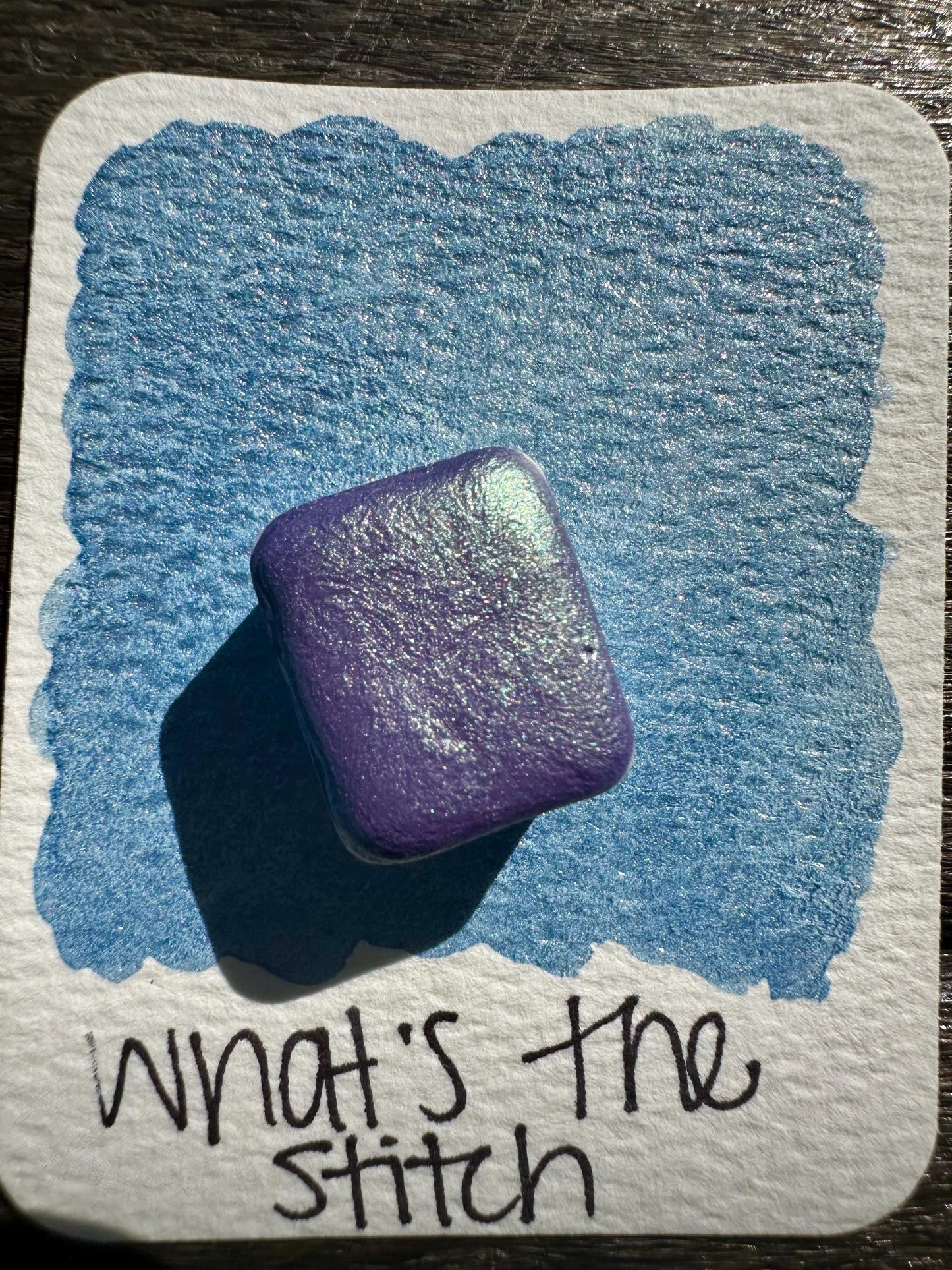 What’s The Stitch | Handmade Watercolors | Handmade Paint | Watercolors | Watercolor | Watercolor Artist