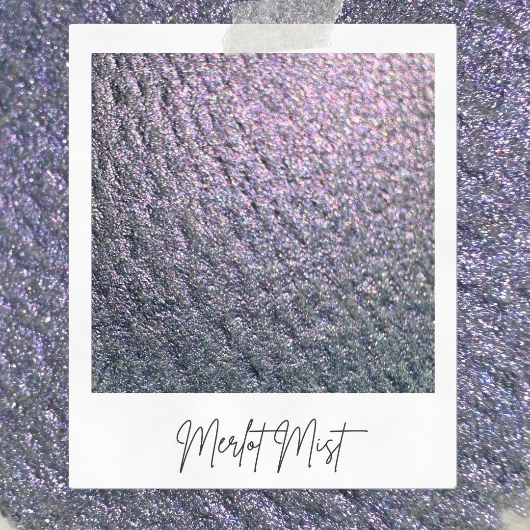 Merlot Mist | Handmade Watercolors | Handmade Paint | Watercolors | Watercolor | Watercolor Artist