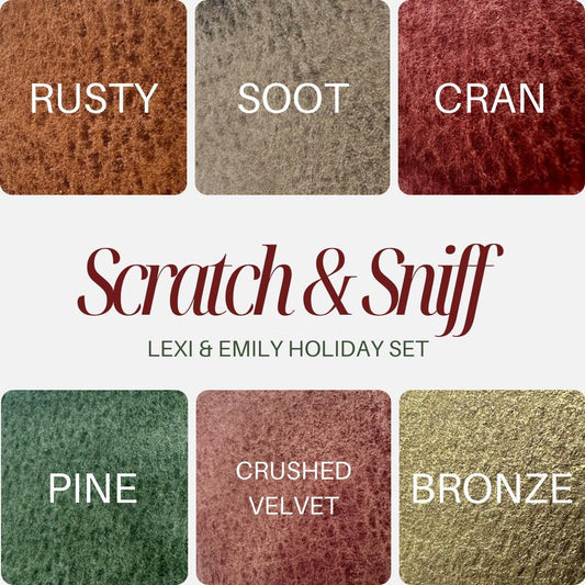 Scratch & Sniff - Lexi Holiday PREORDER (SHIP BY 12/20 ) | Handmade Watercolors | Handmade Paint | Watercolors | Watercolor Artist
