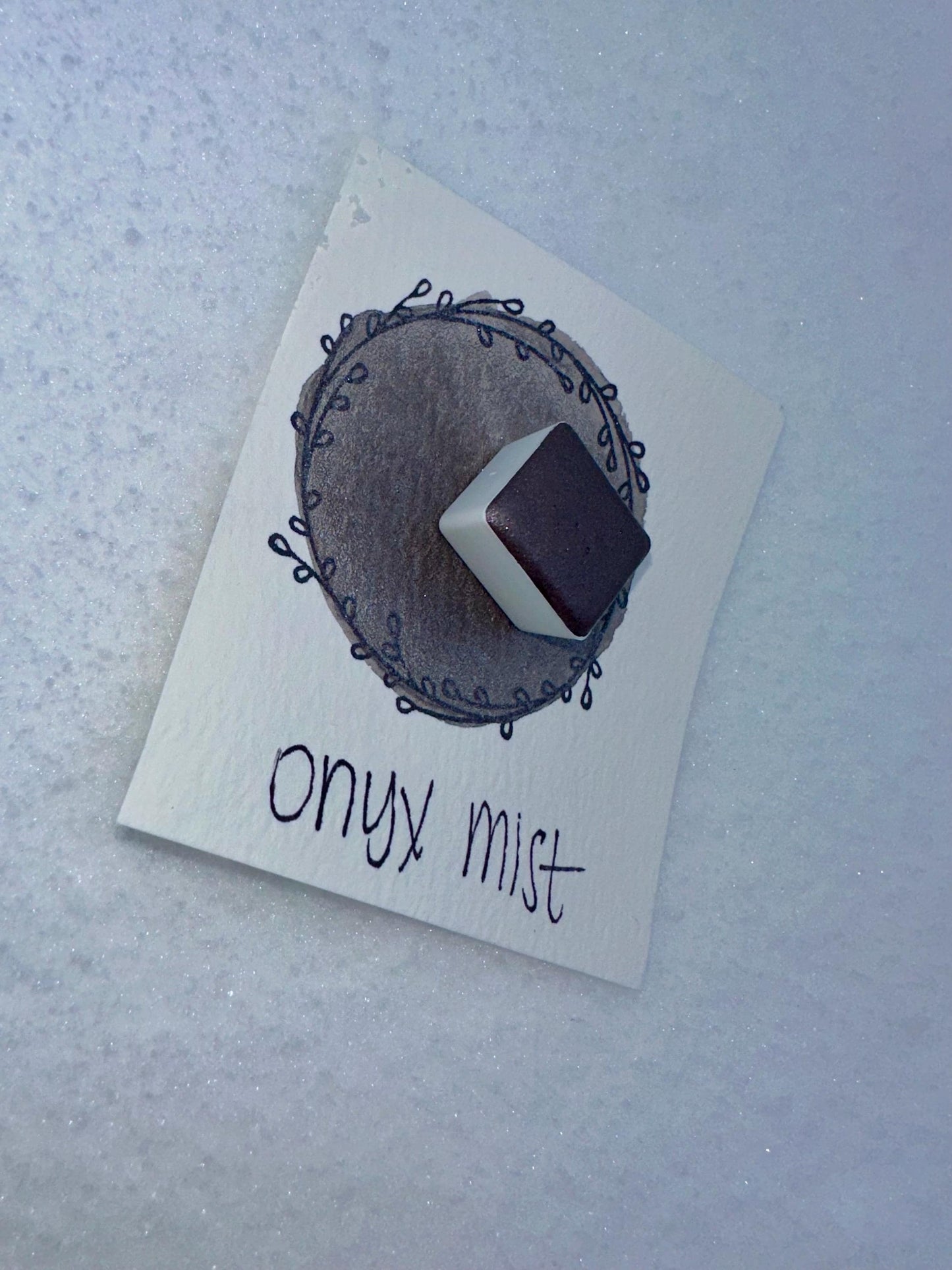 Onyx Mist | SHIMMER Blend | Handmade Watercolors | Handmade Paint | Watercolors | Watercolor | Watercolor Artist