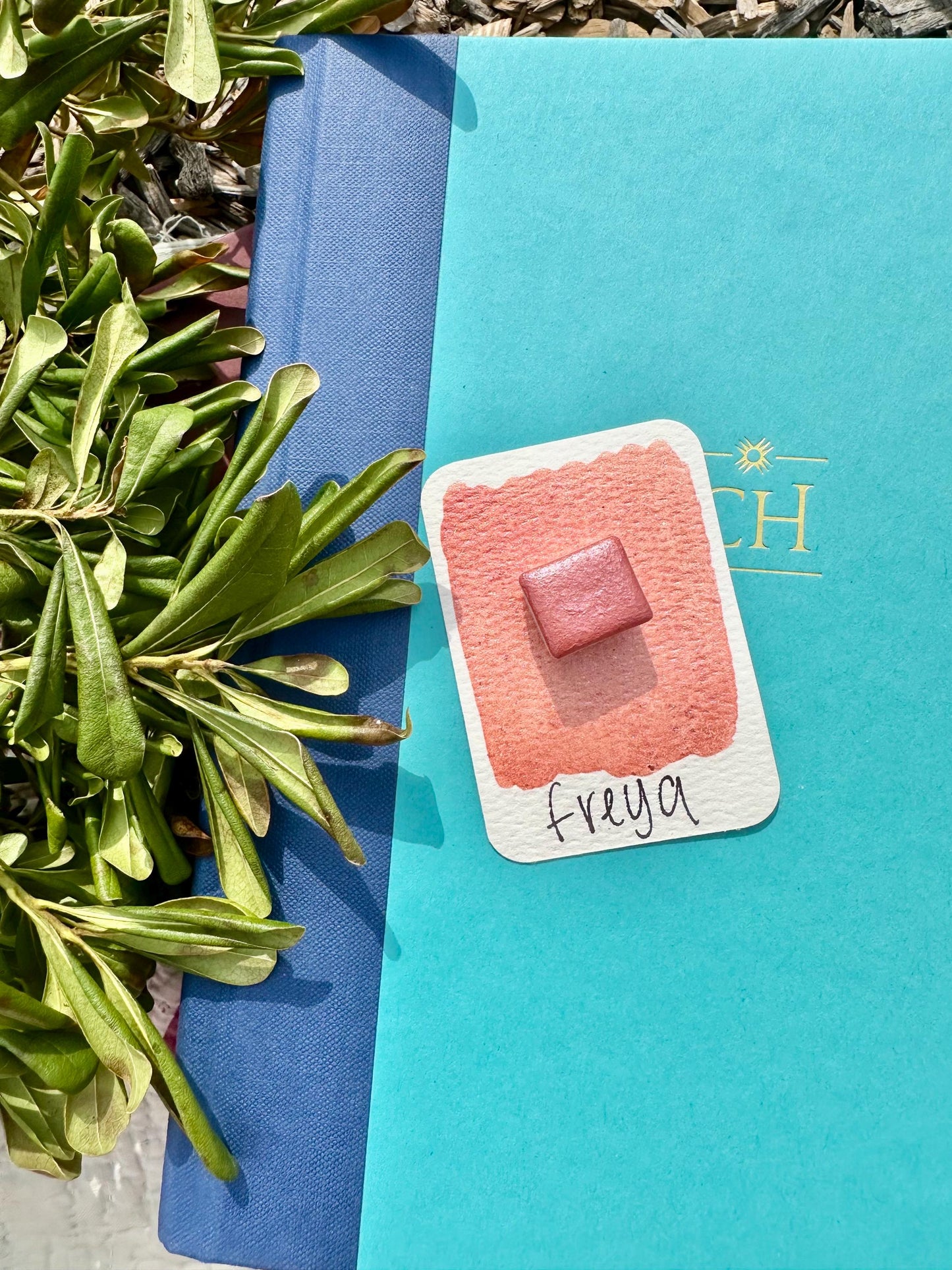 Freya | Handmade Watercolors | Handmade Paint | Calligraphy | Lettering | Colorshift