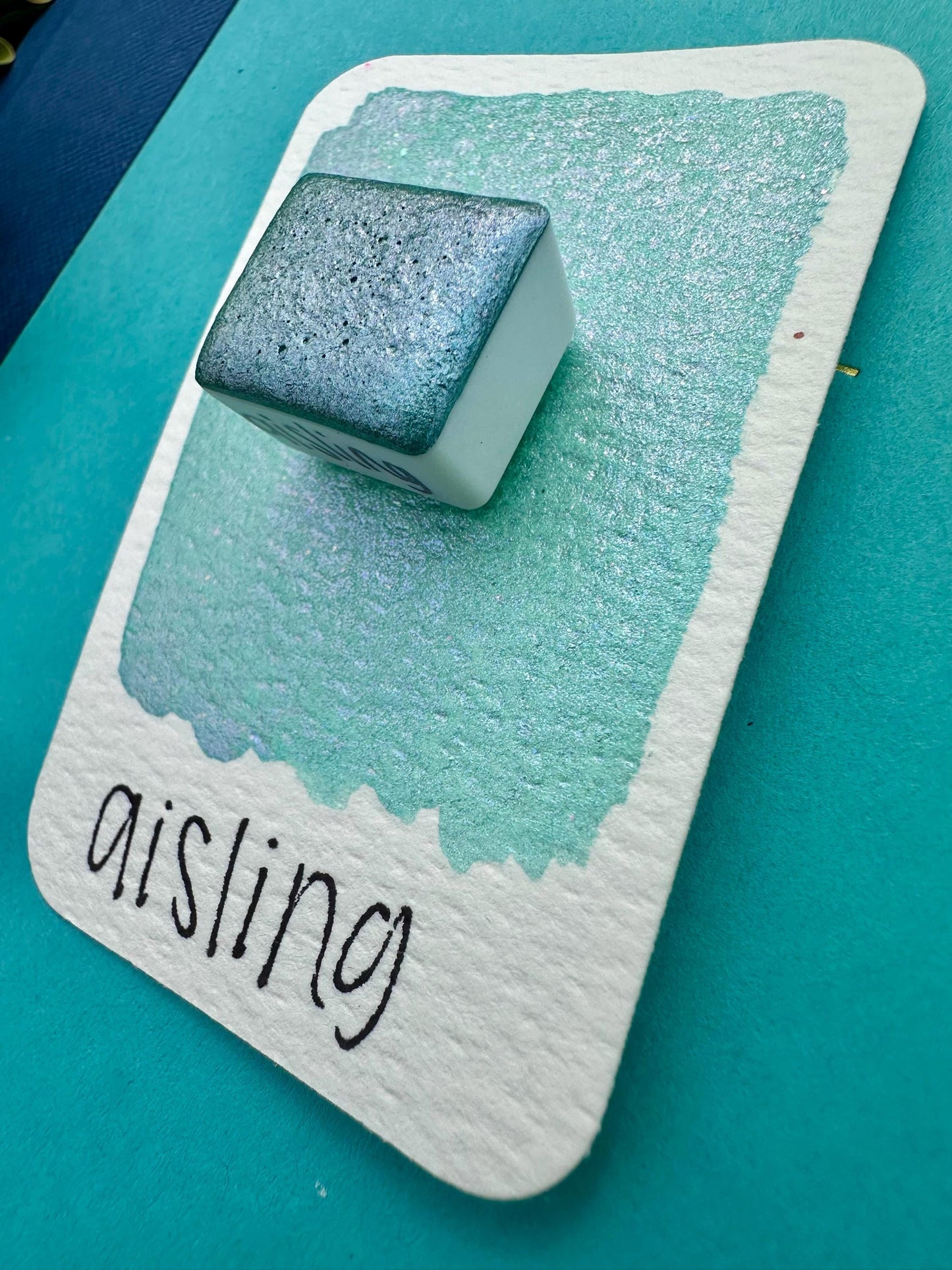Aisling | Handmade Watercolors | Handmade Paint | Calligraphy | Lettering | Colorshift