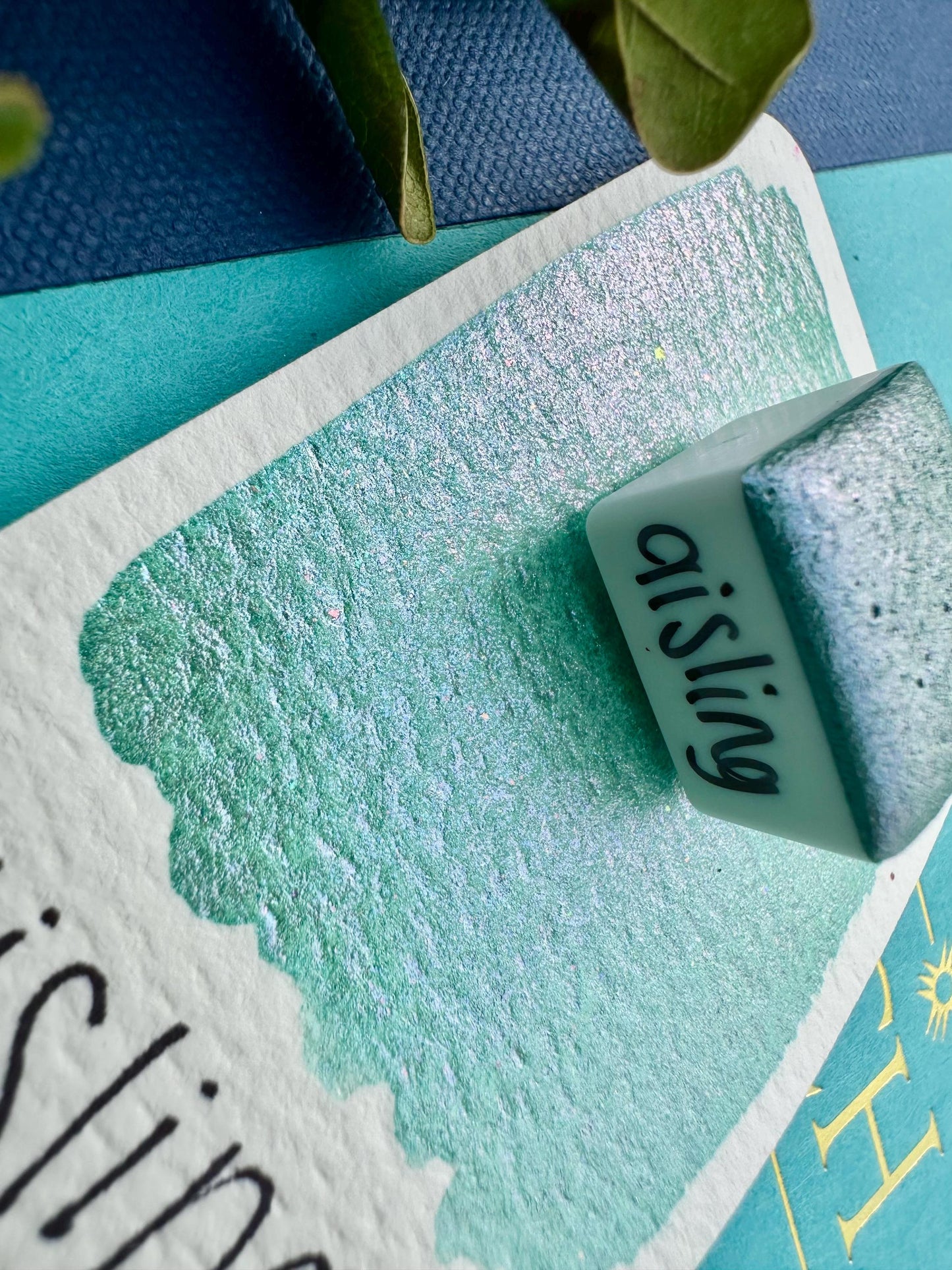 Aisling | Handmade Watercolors | Handmade Paint | Calligraphy | Lettering | Colorshift