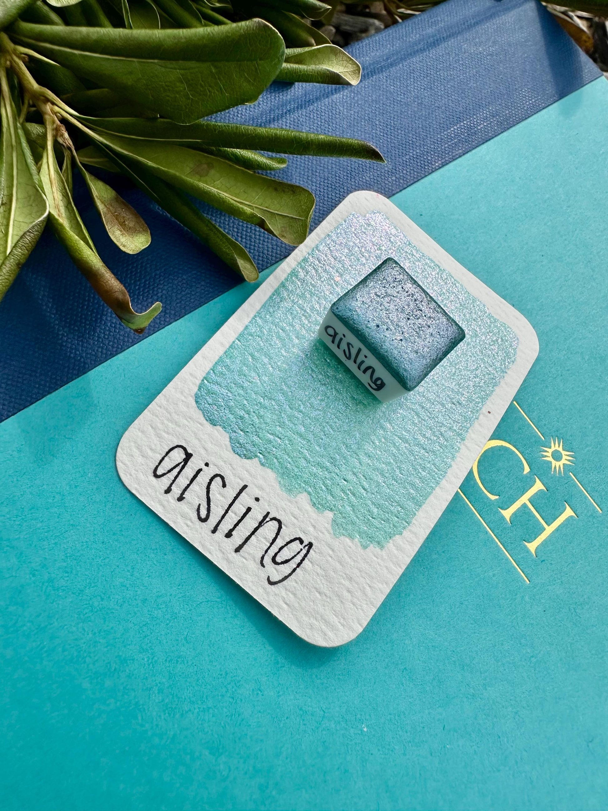 Aisling | Handmade Watercolors | Handmade Paint | Calligraphy | Lettering | Colorshift