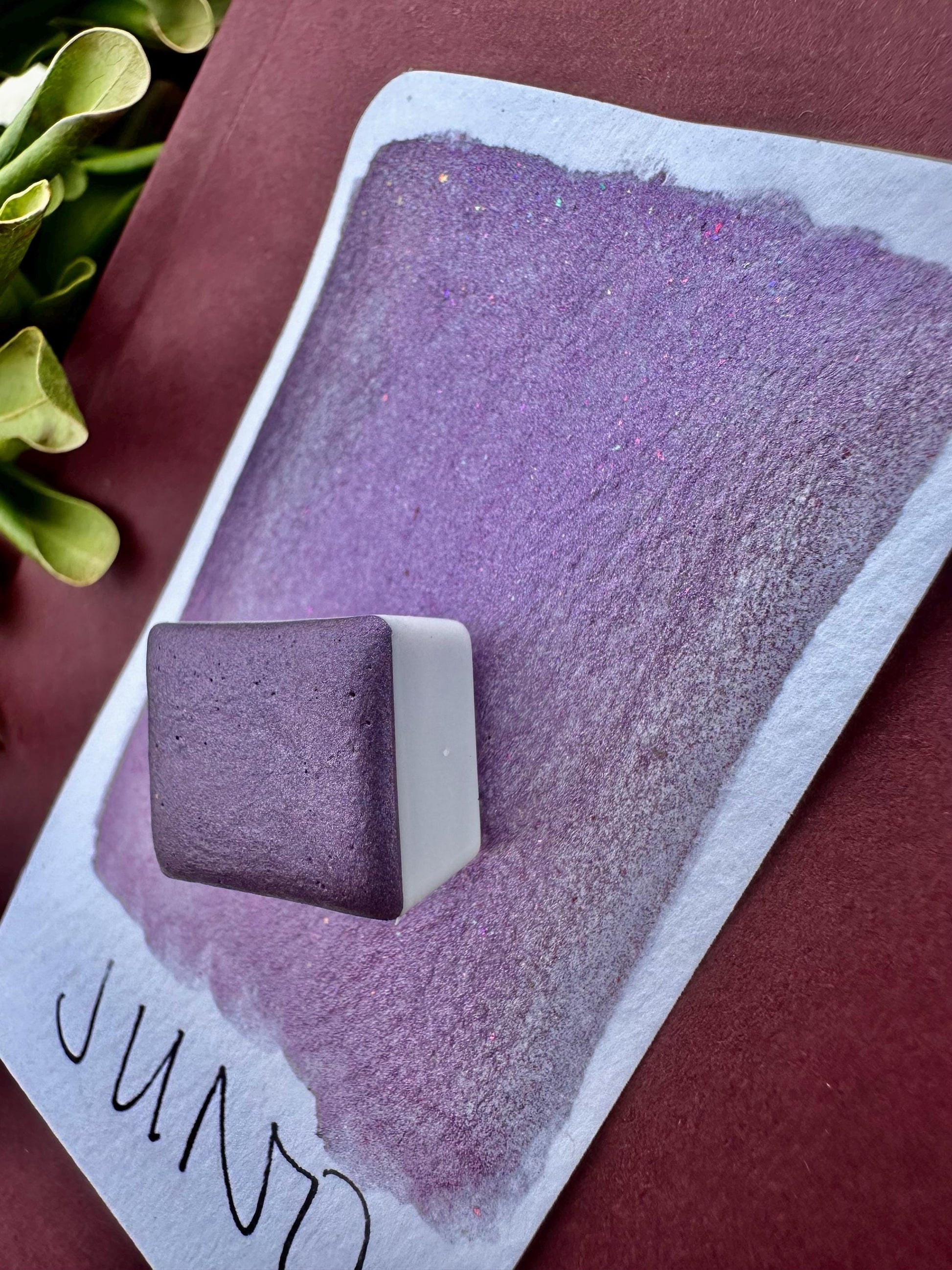 Juno | Shimmer Blend | Handmade Watercolors | Handmade Paint | Watercolors | Watercolor | Watercolor Artist
