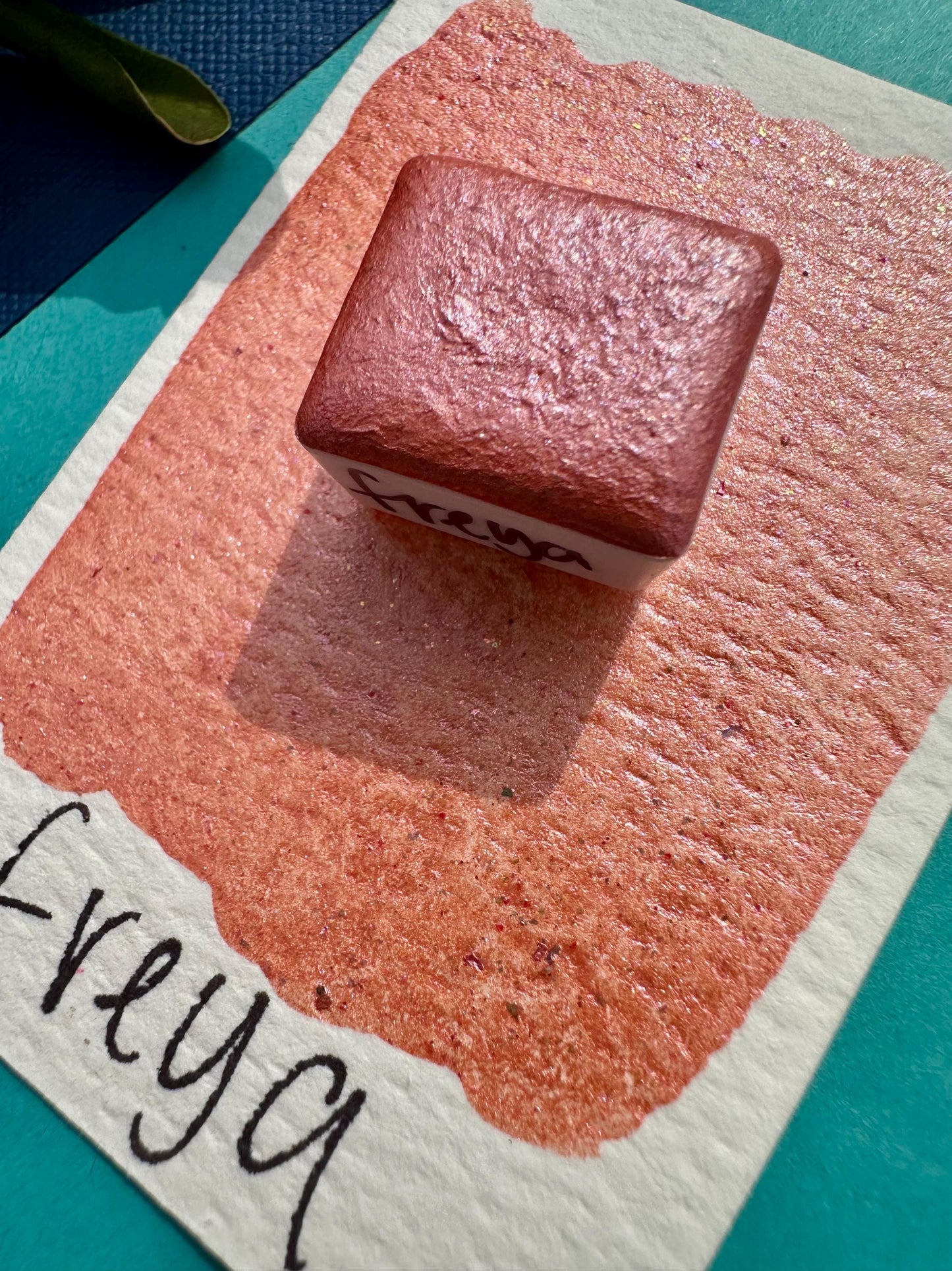 Freya | Handmade Watercolors | Handmade Paint | Calligraphy | Lettering | Colorshift