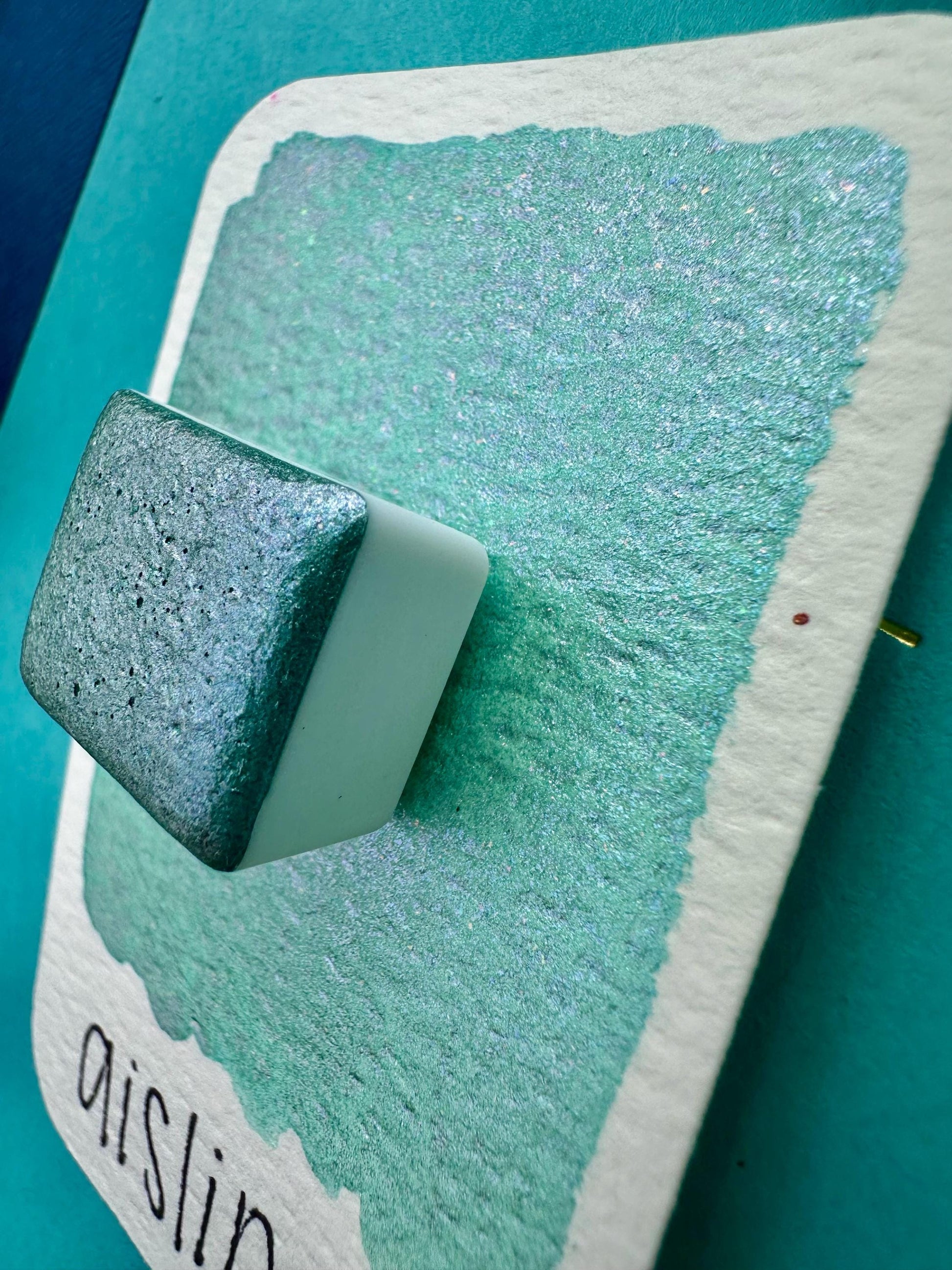 Aisling | Handmade Watercolors | Handmade Paint | Calligraphy | Lettering | Colorshift