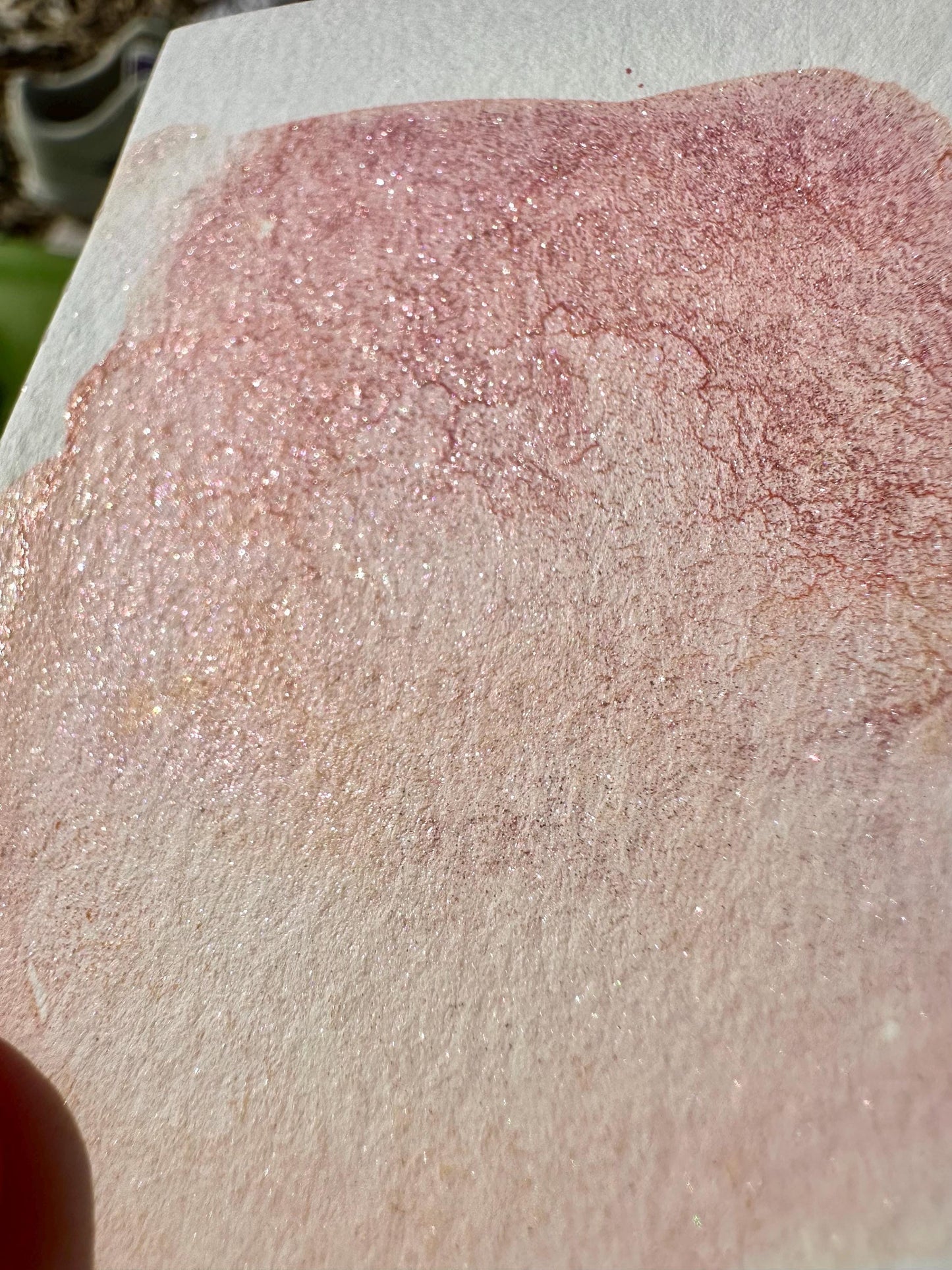 Apricot AF | Shimmer Blend | Handmade Watercolors | Handmade Paint | Watercolors | Watercolor | Watercolor Artist