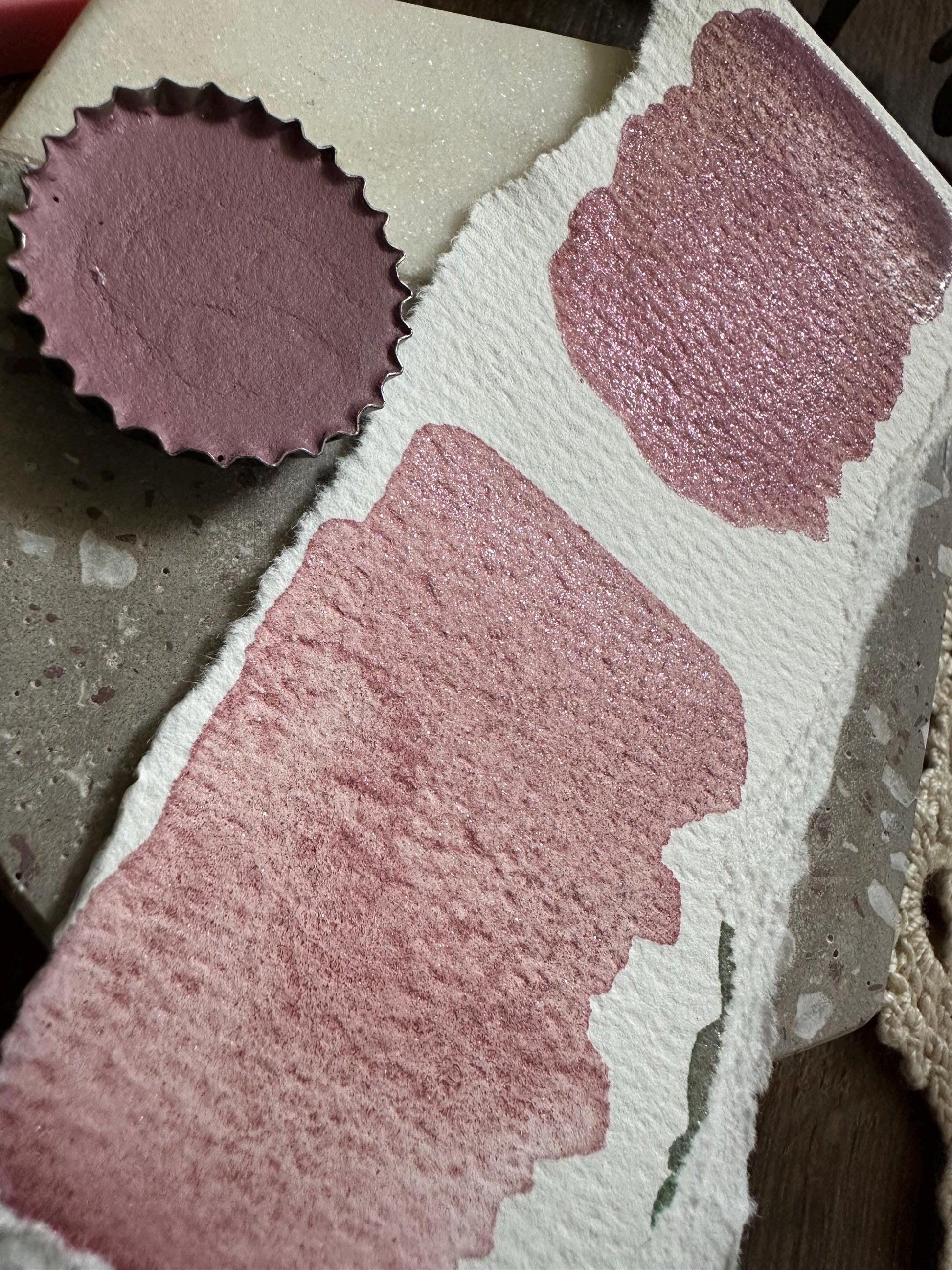 BOTTLE CAP 1 | Handmade Watercolors | Handmade Paint | Calligraphy | Lettering | bottle cap paints