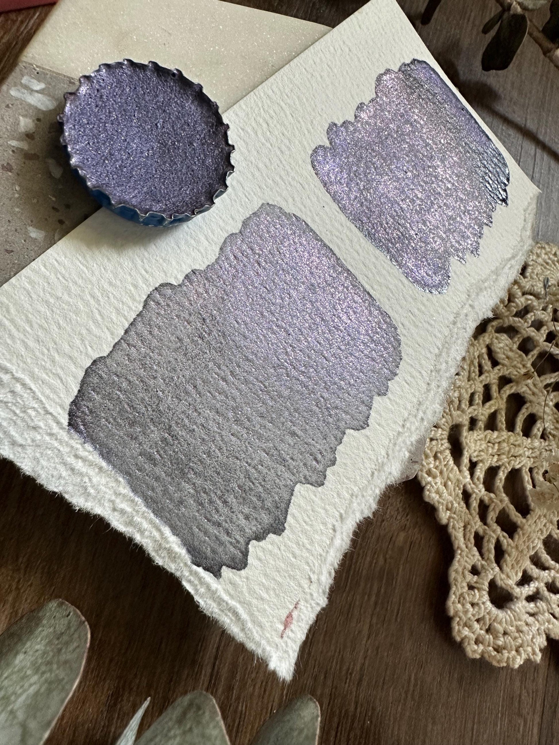 BOTTLE CAP 3 | Handmade Watercolors | Handmade Paint | Calligraphy | Lettering | bottle cap paints