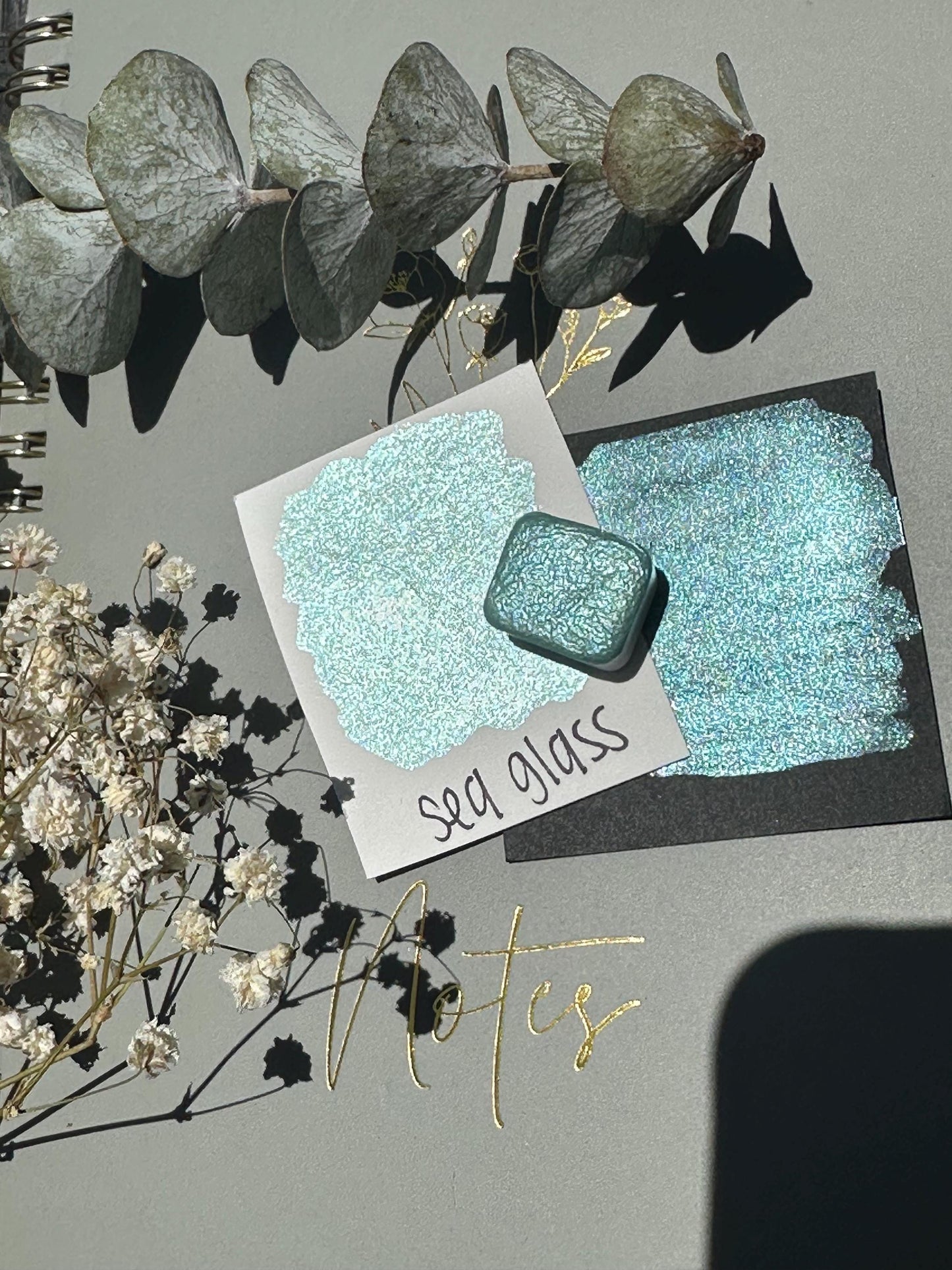 Sea Glass | Handmade Watercolors | Handmade Paint | Watercolors | Watercolor | Watercolor Artist