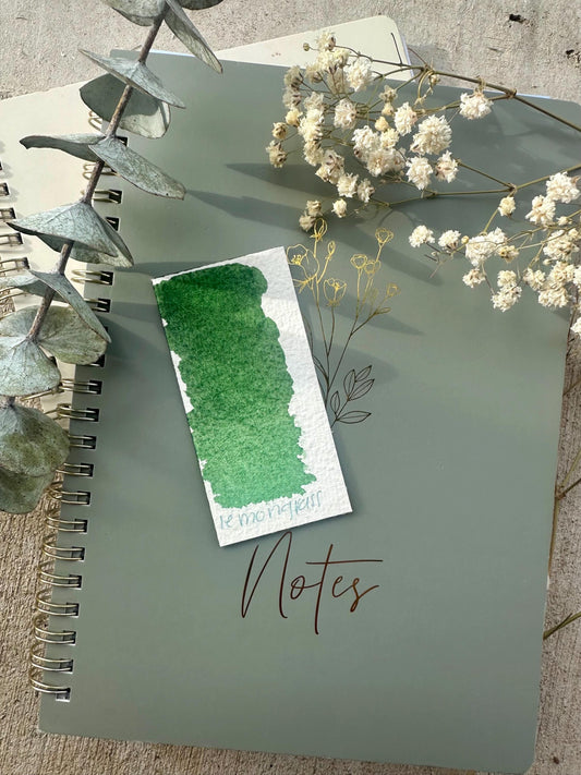 Lemon Grass | Granulation | Handmade Watercolors | Handmade Paint | Watercolors | Watercolor Artist | Granulating Watercolor