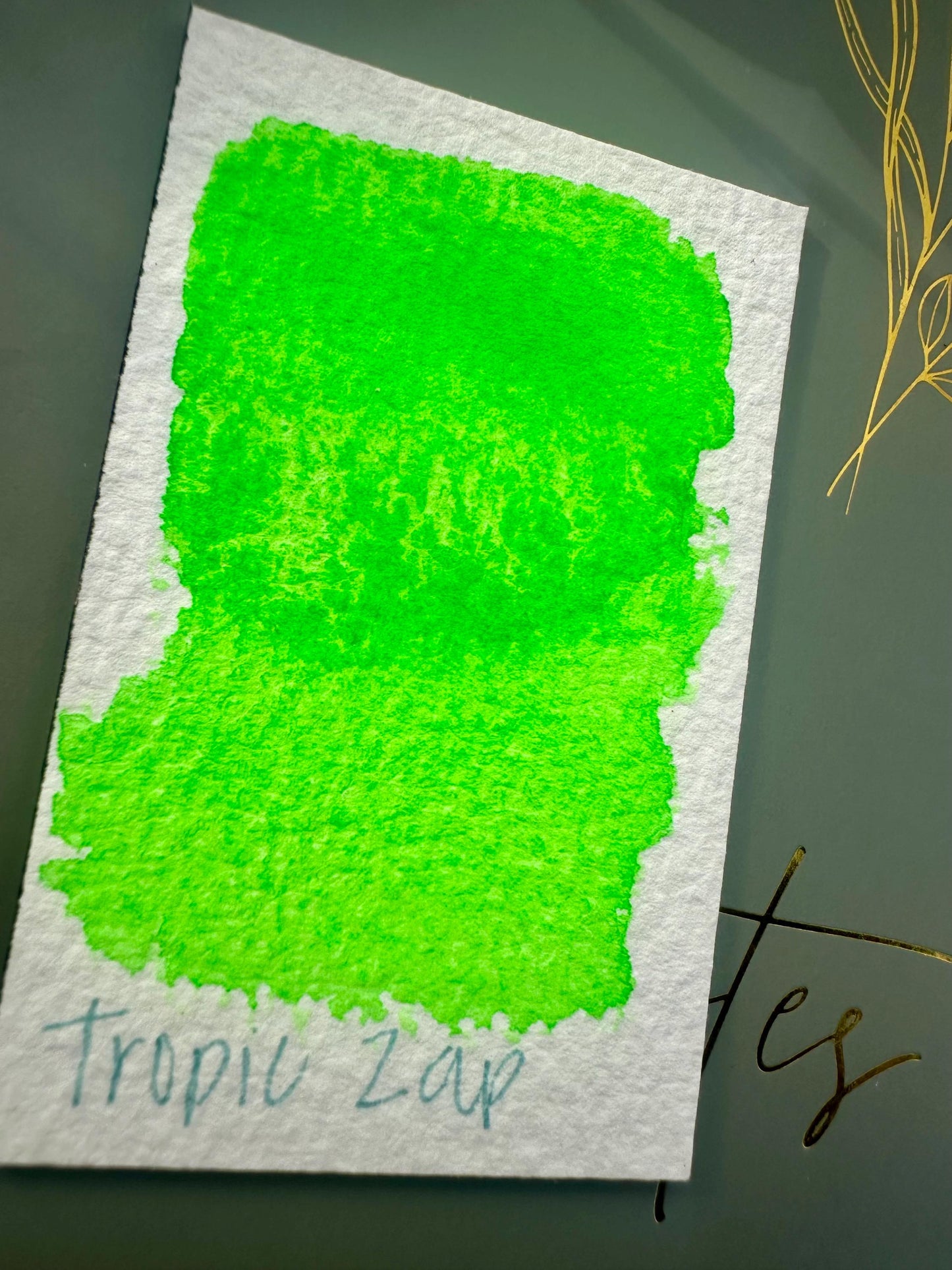 Tropic Spark NEON | Handmade Watercolors | Handmade Paint | Watercolors | Watercolor Artist | Granulating Watercolor