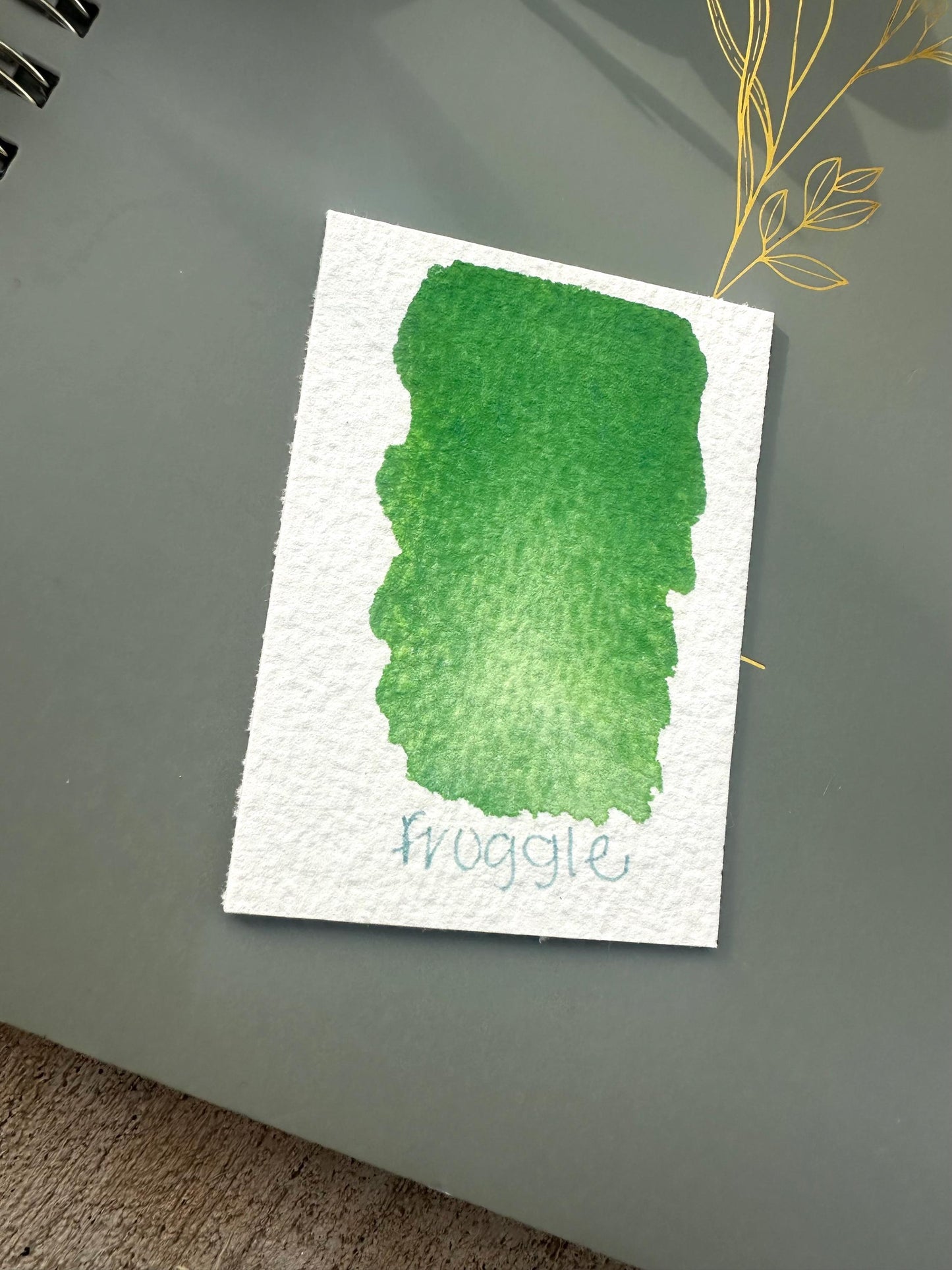 Froggle | Granulation | Handmade Watercolors | Paint | Watercolors | Watercolor Artist | Granulating Watercolor