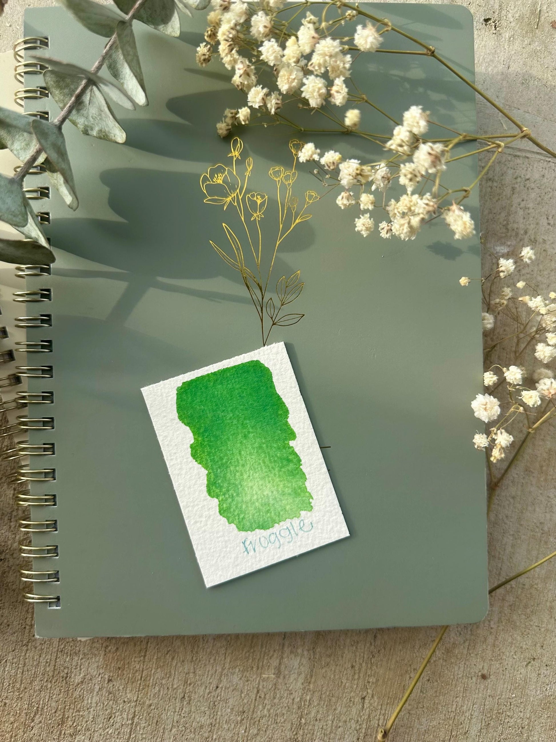 Froggle | Granulation | Handmade Watercolors | Paint | Watercolors | Watercolor Artist | Granulating Watercolor
