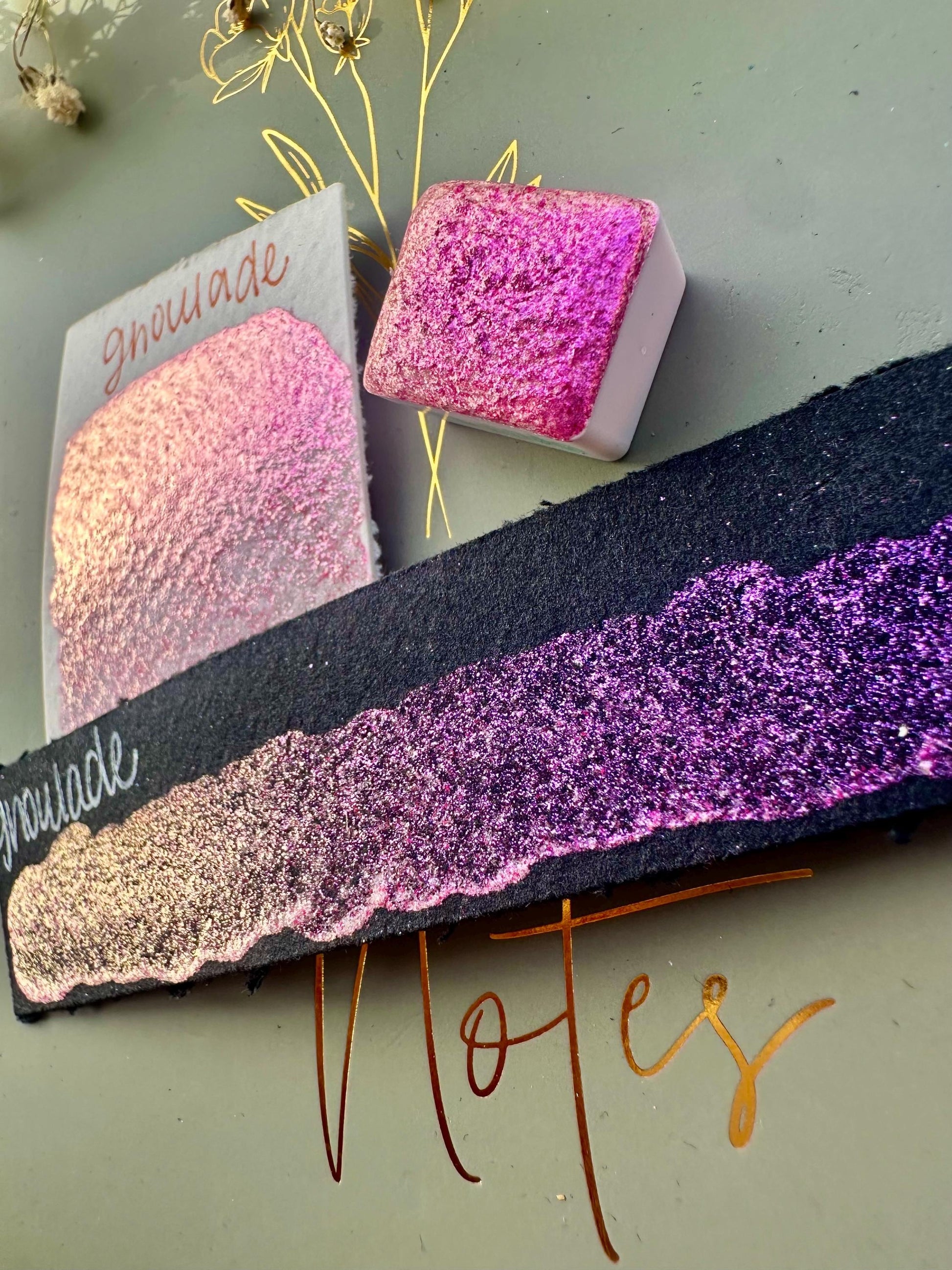 Ghoulade | Summerween Shift | Handmade Watercolors | Handmade Paint | Calligraphy | Lettering |