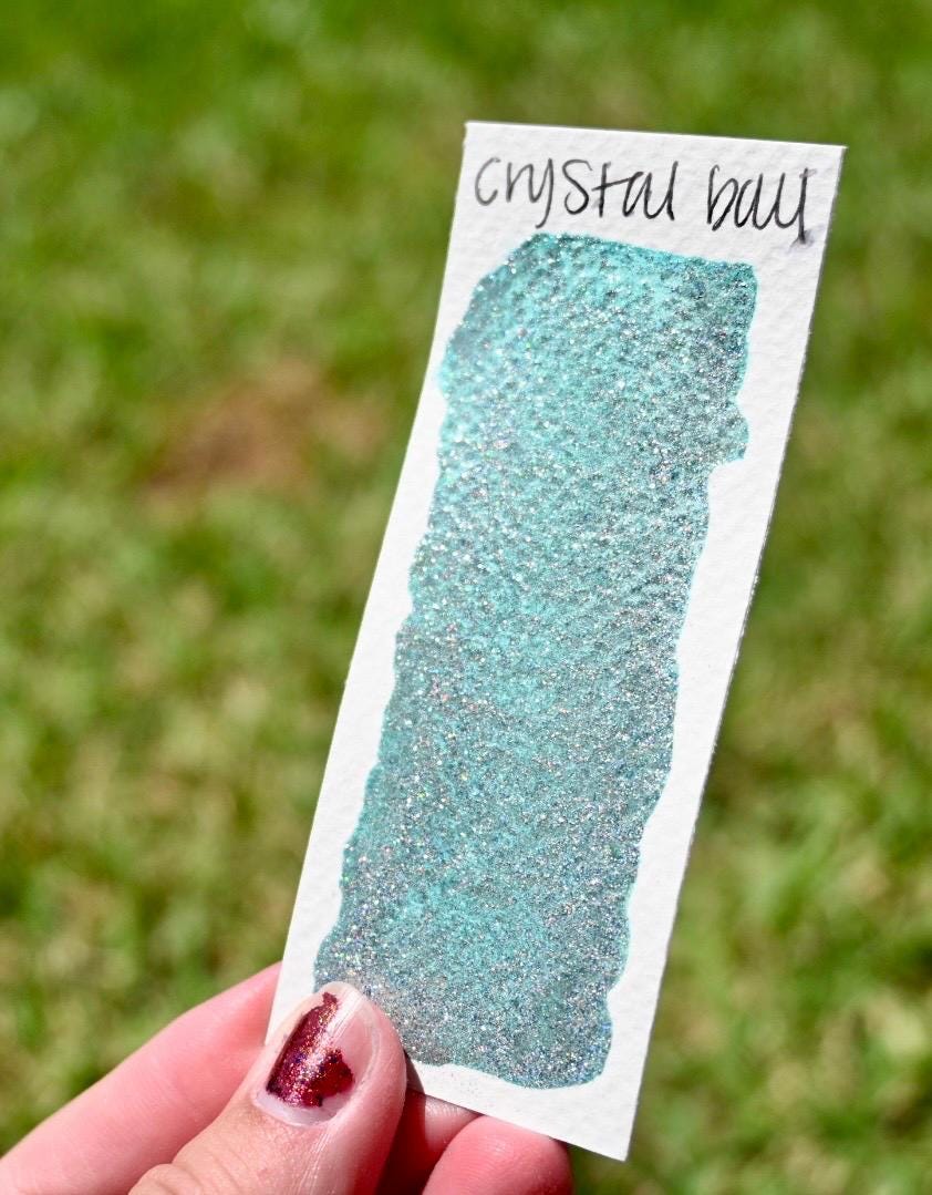Crystal Ball - Summerween | Handmade Watercolors | Handmade Paint | Watercolors | Watercolor | Watercolor Artist