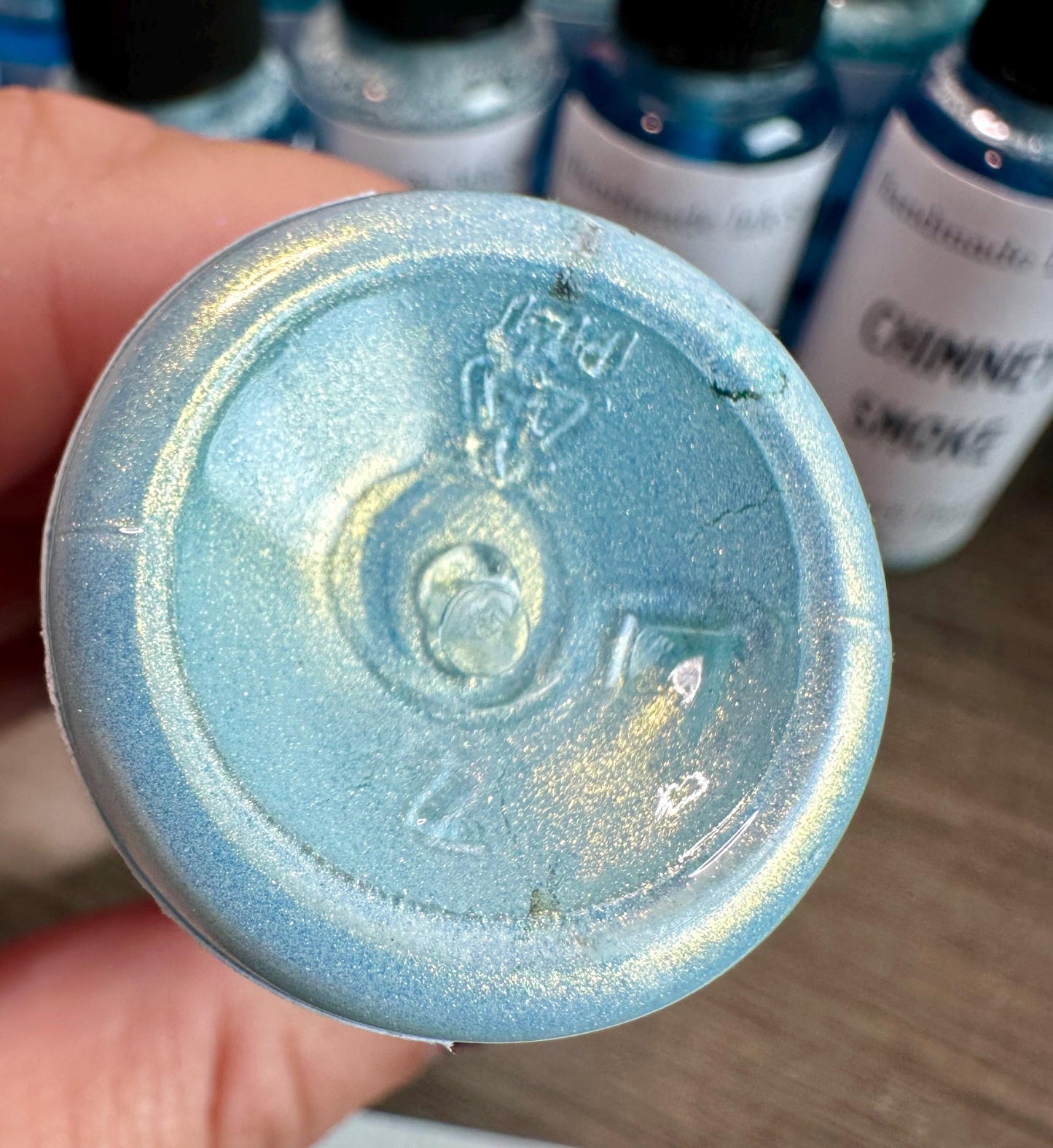 Chimney Smoke | Shimmer Spray | Handmade Ink | Calligrapby | Stencils | Handmade Cards| Watercolor Art | Colorshift Ink | Shimmer Ink