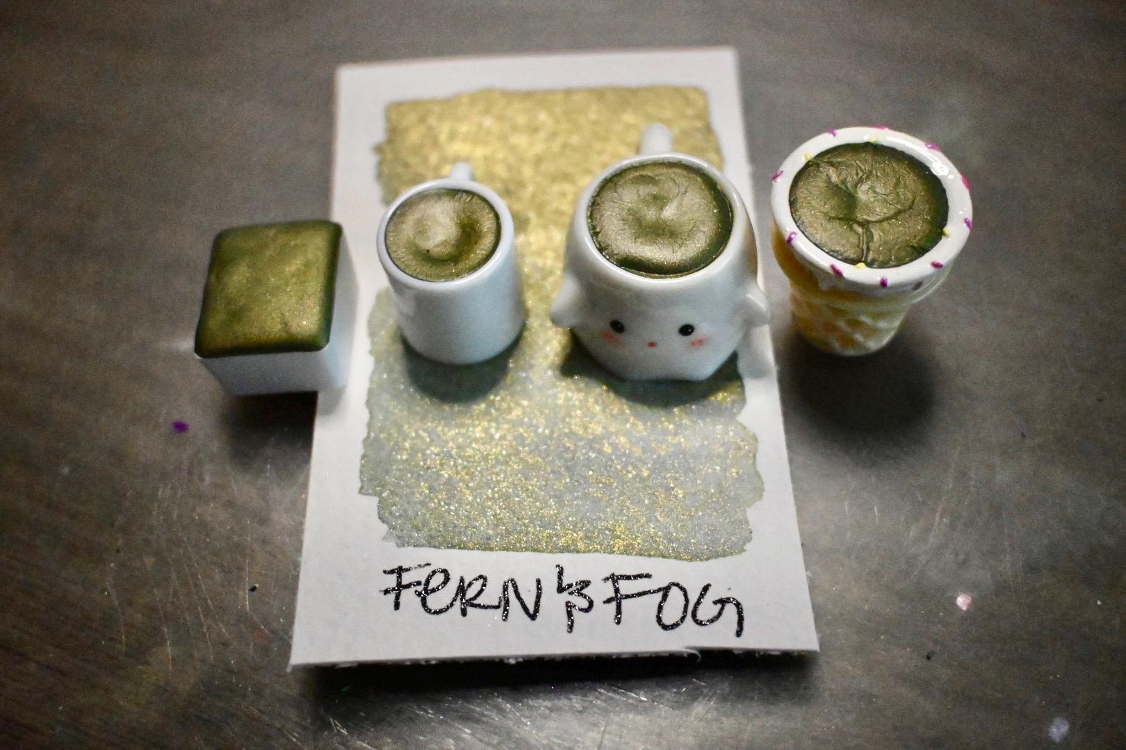 Fern & Fog | Spooky Season | Handmade Watercolors | Handmade Paint | Watercolors | Watercolor | Watercolor Artist | Shimmer Paint | Matte