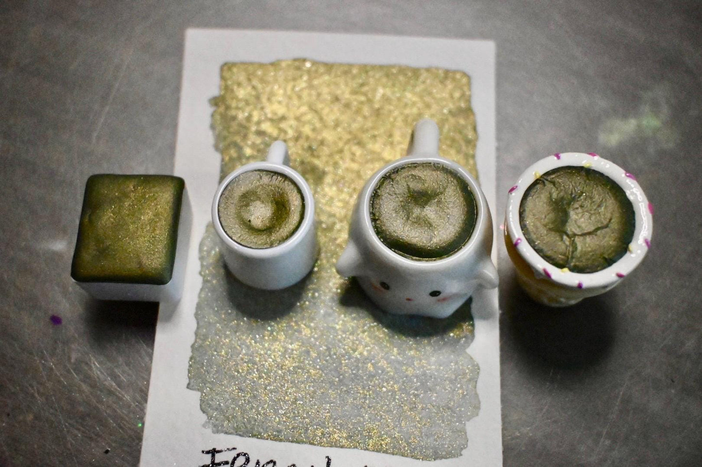 Fern & Fog | Spooky Season | Handmade Watercolors | Handmade Paint | Watercolors | Watercolor | Watercolor Artist | Shimmer Paint | Matte
