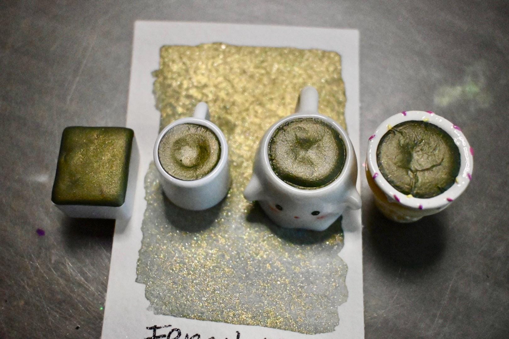 Fern & Fog | Spooky Season | Handmade Watercolors | Handmade Paint | Watercolors | Watercolor | Watercolor Artist | Shimmer Paint | Matte