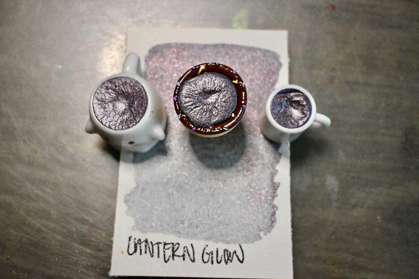 Lantern Glow | Spooky Season | Handmade Watercolors | Handmade Paint | Watercolors | Watercolor | Watercolor Artist |Shimmer Paint | Matte