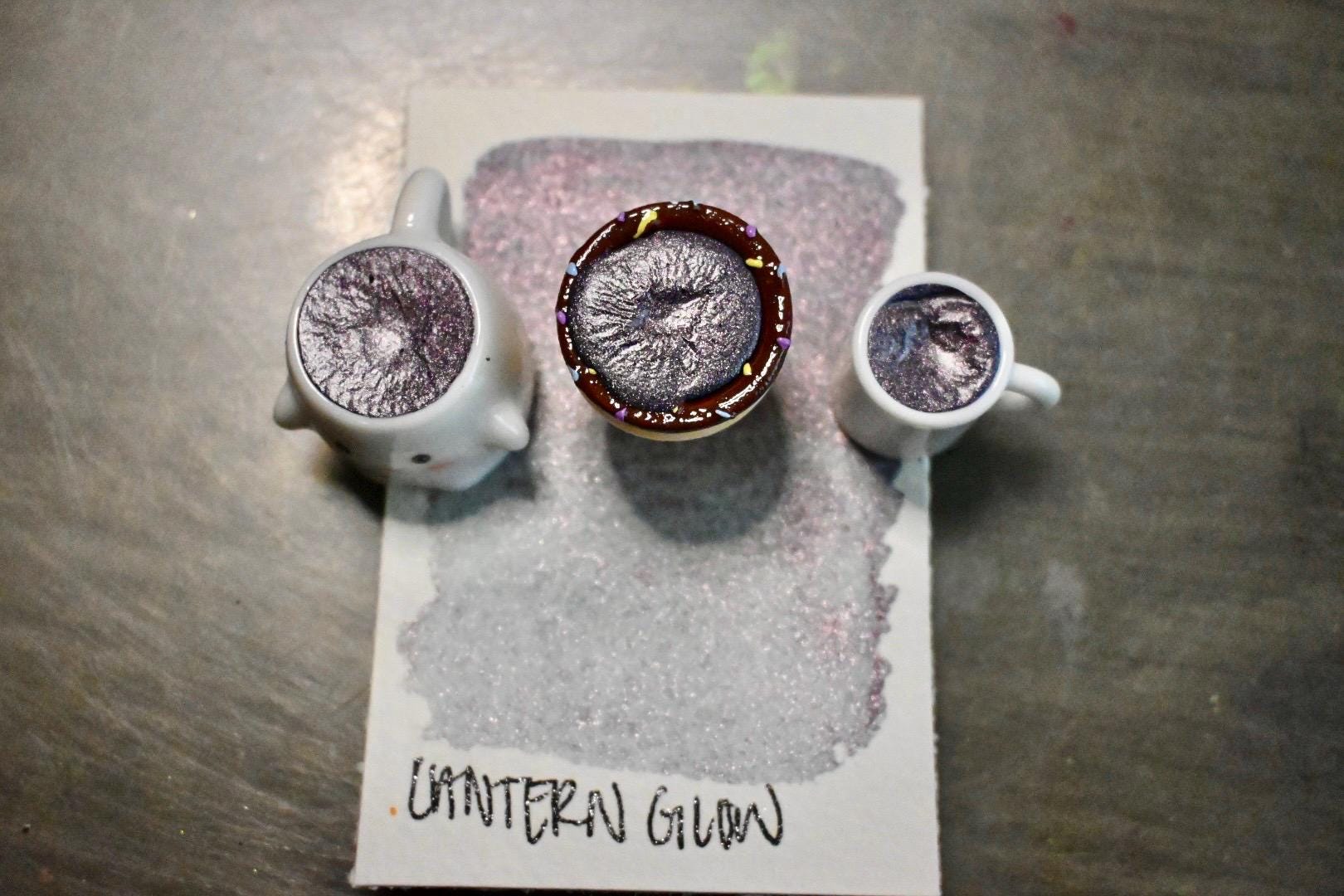 Lantern Glow | Spooky Season | Handmade Watercolors | Handmade Paint | Watercolors | Watercolor | Watercolor Artist |Shimmer Paint | Matte