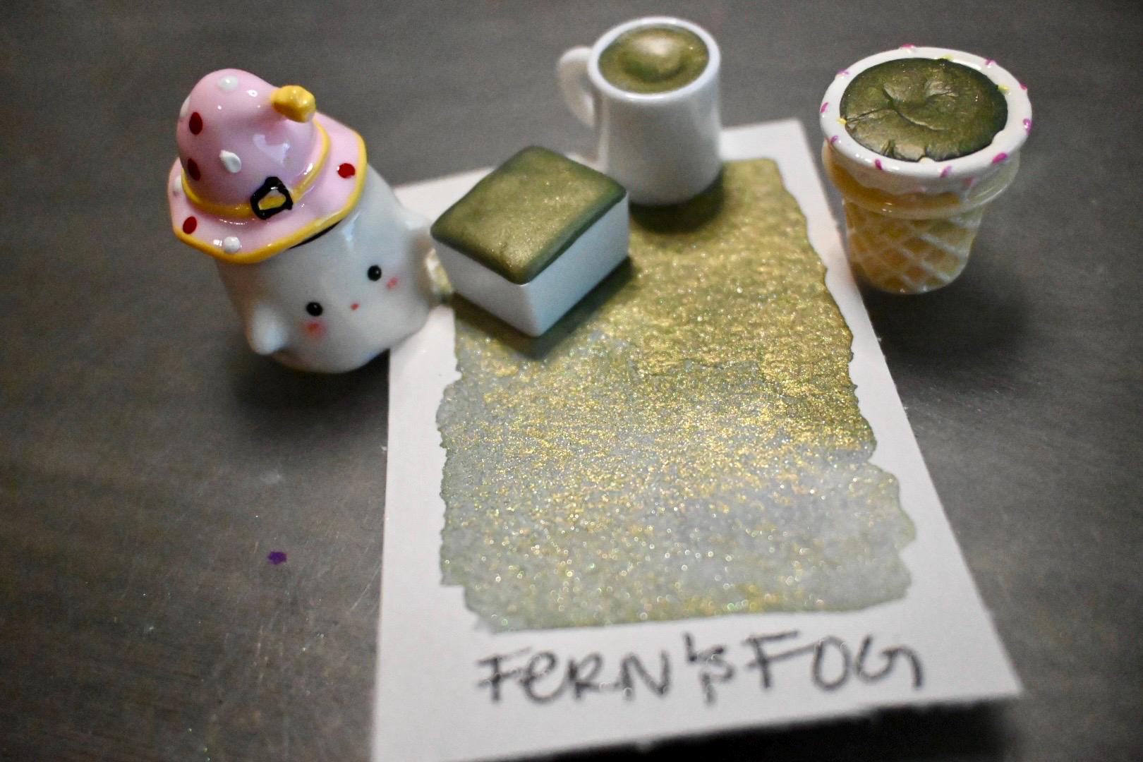 Fern & Fog | Spooky Season | Handmade Watercolors | Handmade Paint | Watercolors | Watercolor | Watercolor Artist | Shimmer Paint | Matte