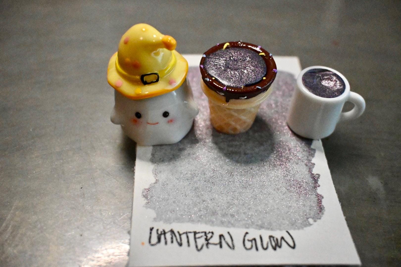 Lantern Glow | Spooky Season | Handmade Watercolors | Handmade Paint | Watercolors | Watercolor | Watercolor Artist |Shimmer Paint | Matte