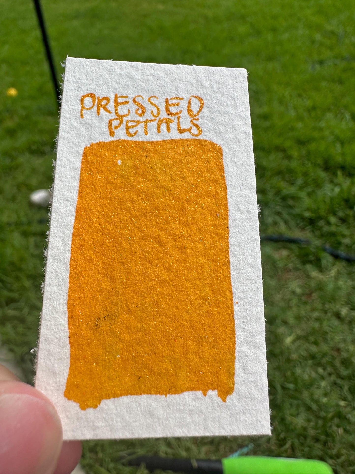 Pressed Petals | Dip Pen Ink | Handmade Ink | Calligrapby | Stencils | Handmade Cards| Watercolor | Colorshift Ink | Shimmer Ink | Nib Ink