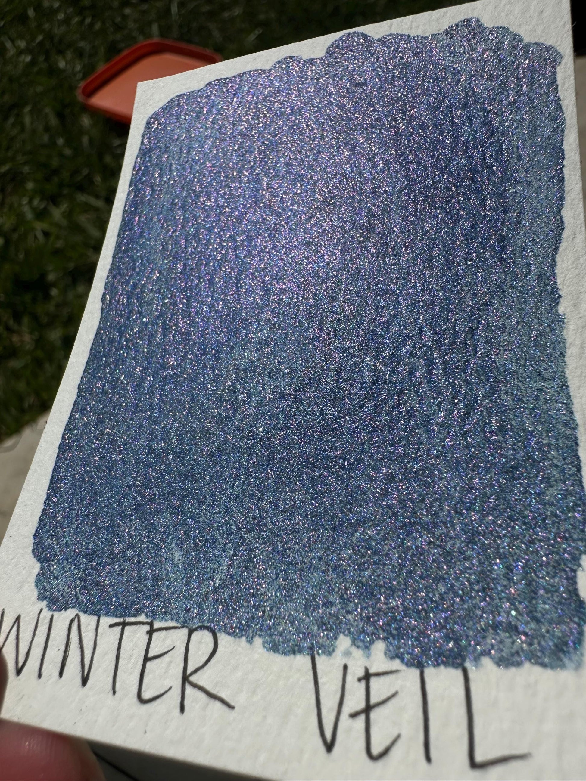 Winter Veil | Handmade Watercolors | Handmade Paint | Watercolors | Watercolor | Watercolor Artist