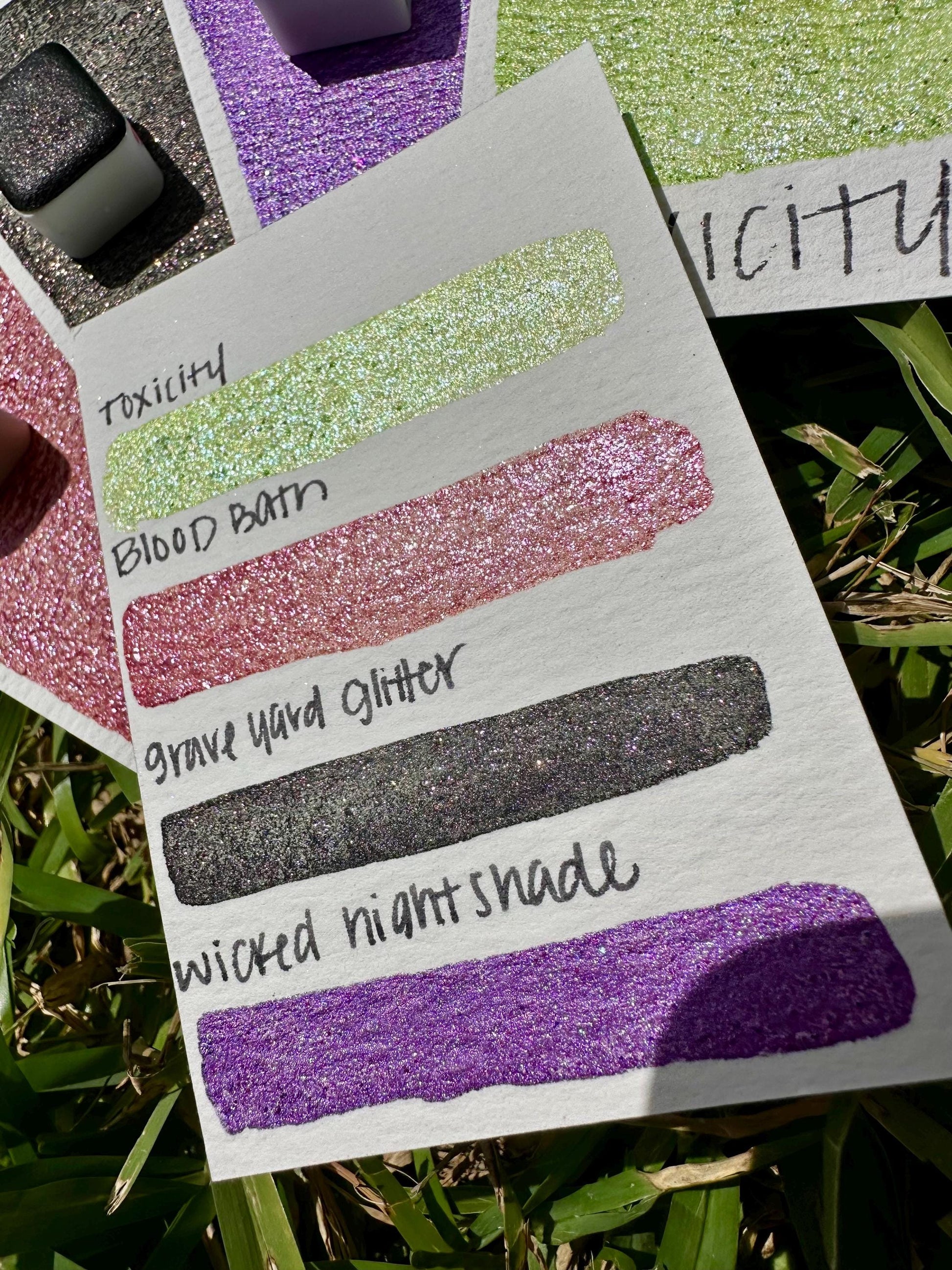 Halloween Set 2025 | Handmade Watercolors | Handmade Paint | Watercolors | Watercolor | Watercolor Artist