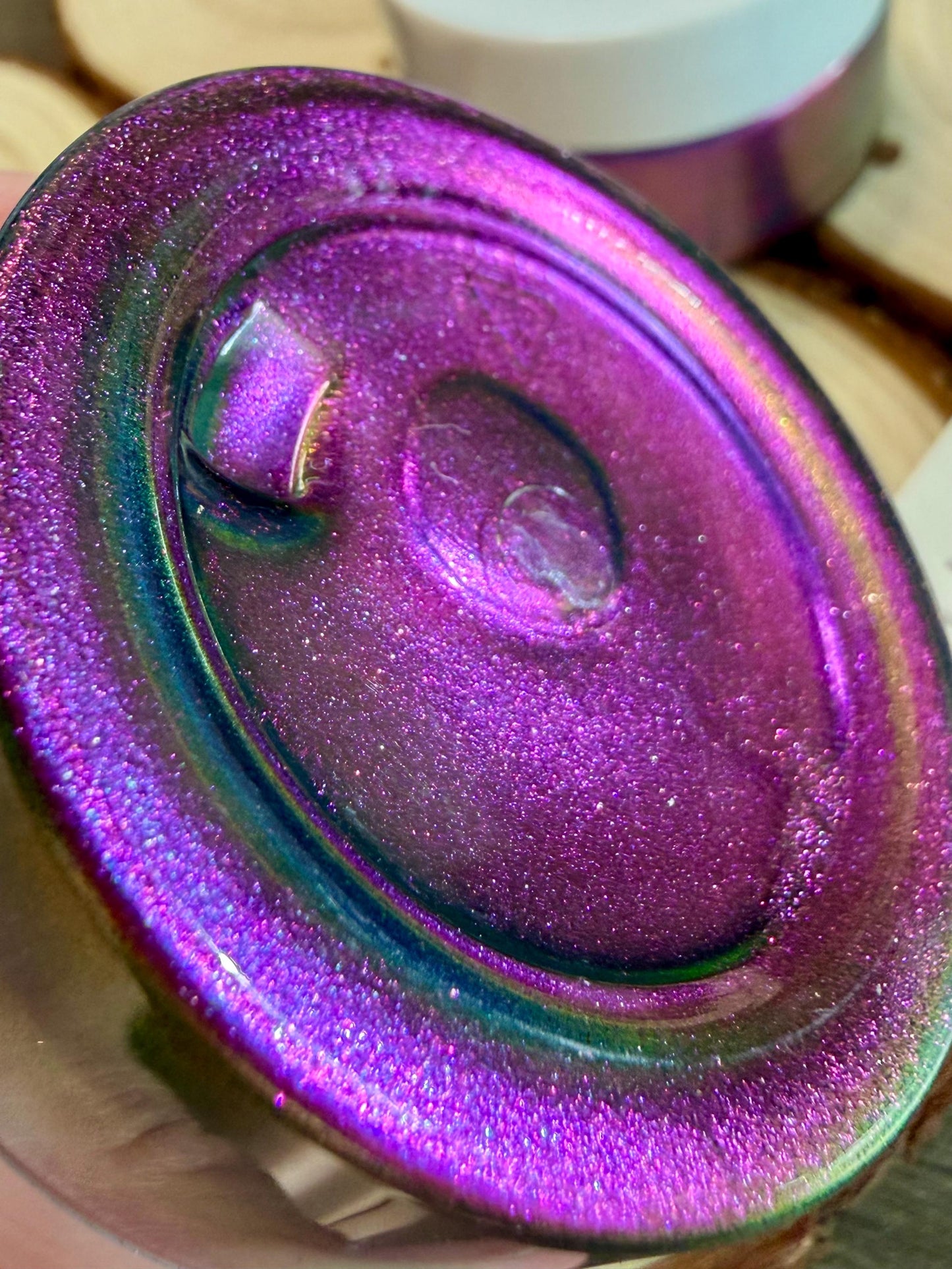 Purple Rain | Handmade Acrylic Paint | Handmade Paint | Acrylic Artist | Watercolor | Acrylic Shimmer Artist