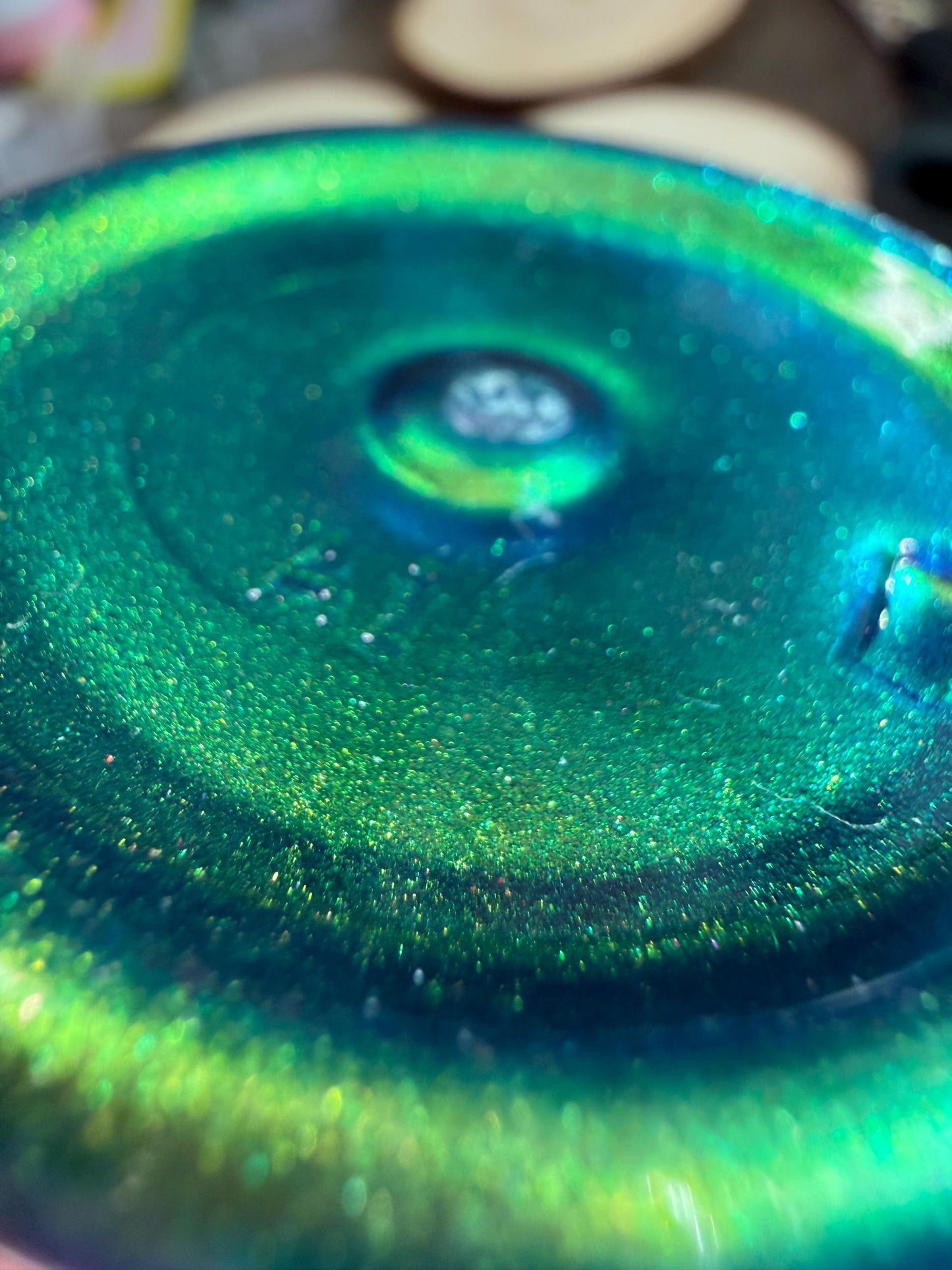 Teal Obsessed | Handmade Acrylic Paint | Handmade Paint | Acrylic Artist | Watercolor | Acrylic Shimmer Artist