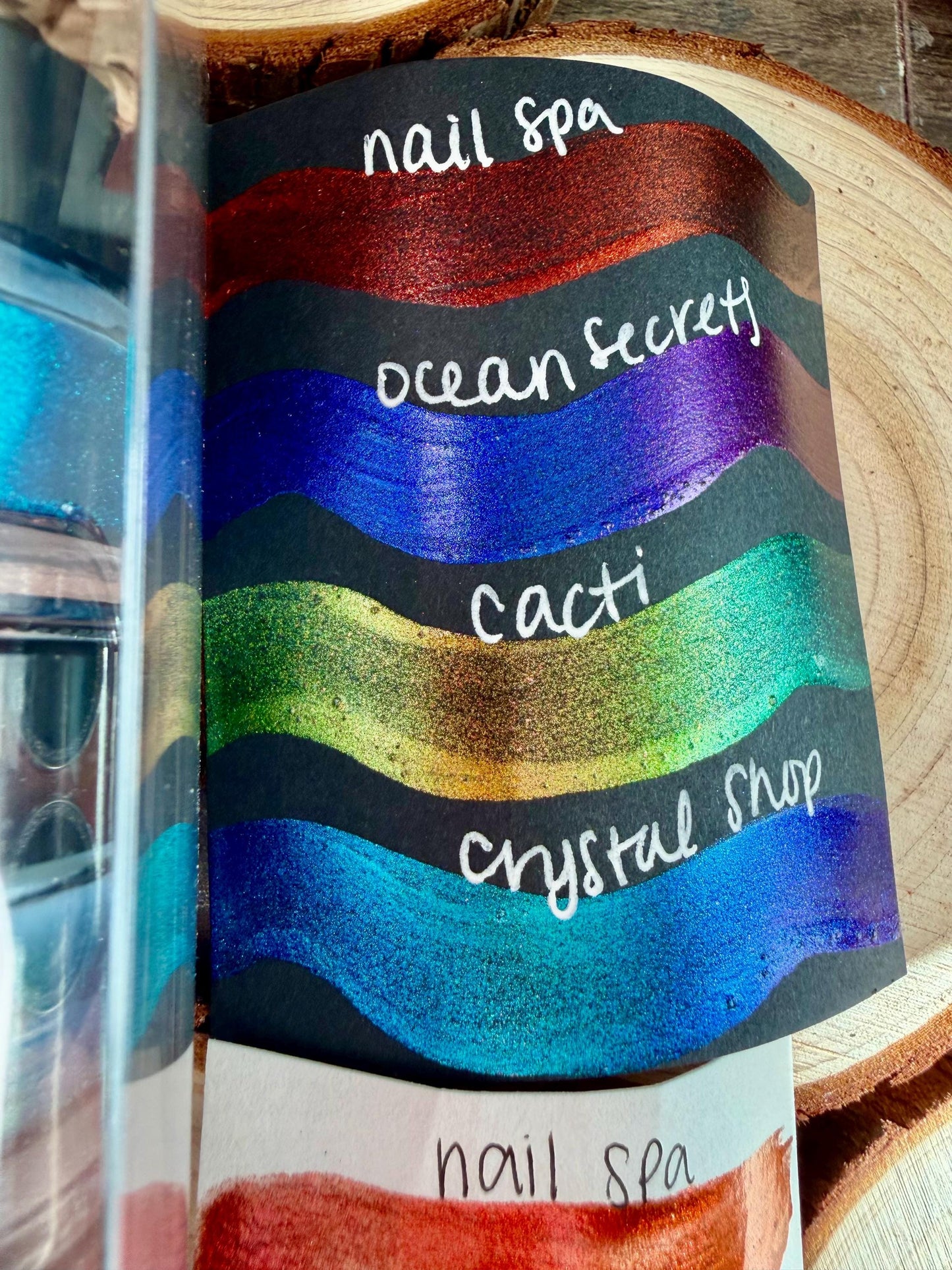 Winter Shifts | 5 Gram Stocking Stuffer Set | Handmade Acrylic Paint | Handmade Paint | Acrylic Artist | Watercolor | Acrylic Shimmer Artist
