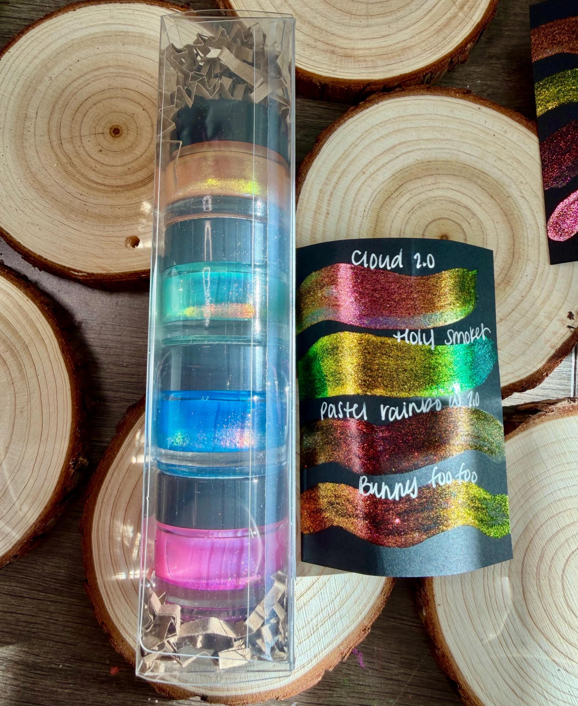 Super Shift | 5 Gram Stocking Stuffer Set | Handmade Acrylic Paint | Handmade Paint | Acrylic Artist | Watercolor | Acrylic Shimmer Artist