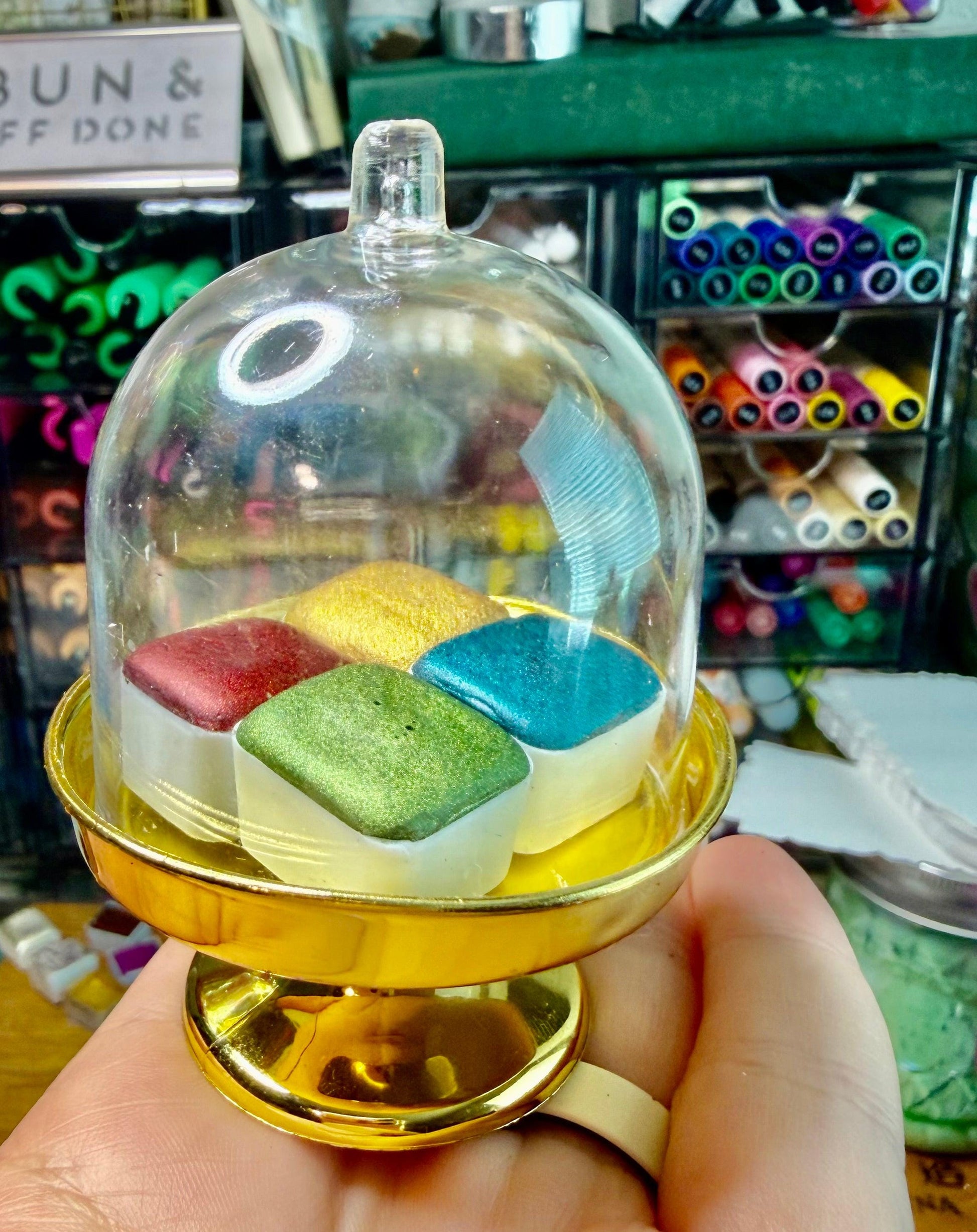 Bakery Dome!! Chrome Watercolor Set