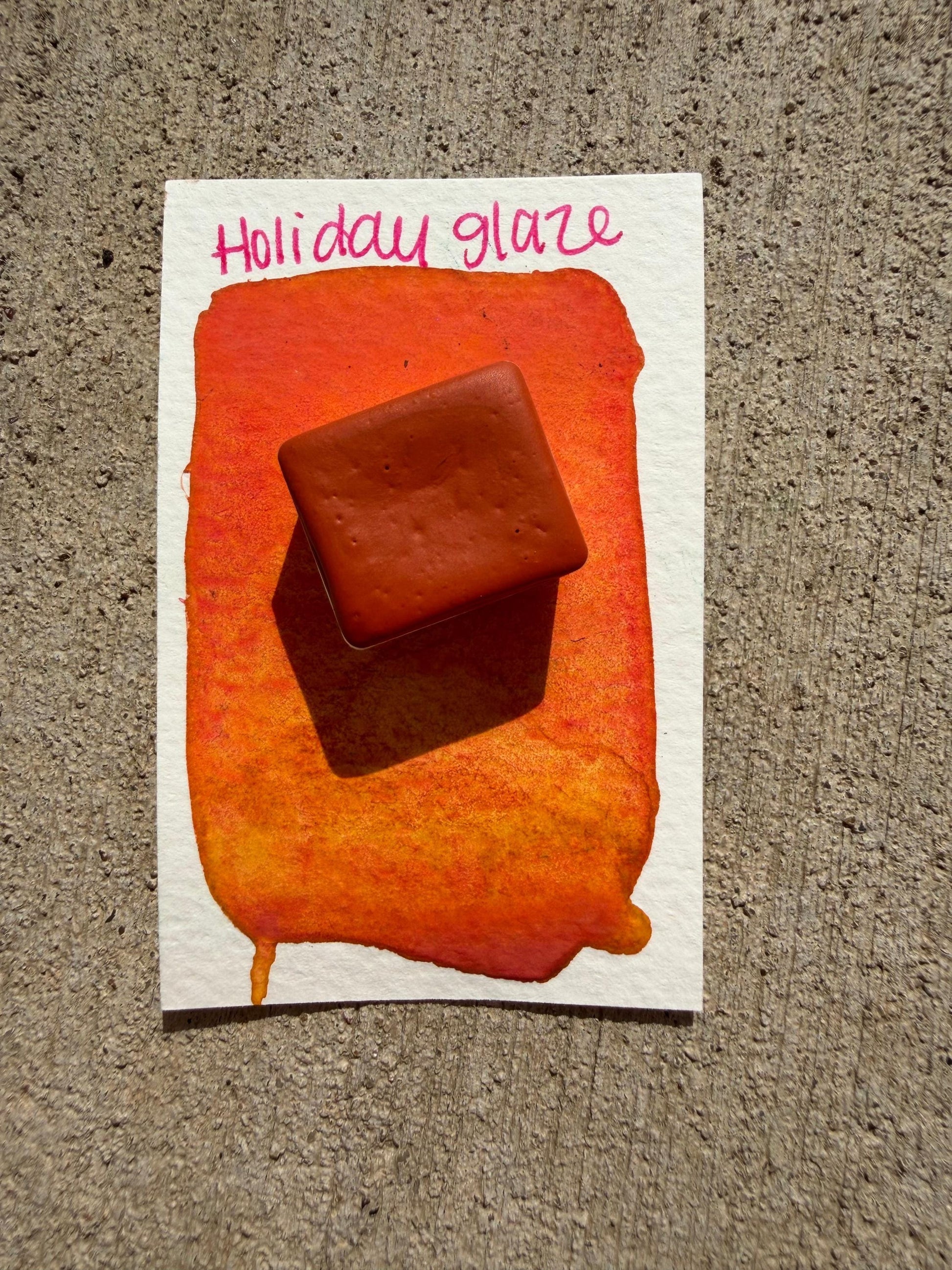 Holiday Glaze - Granulating Matte