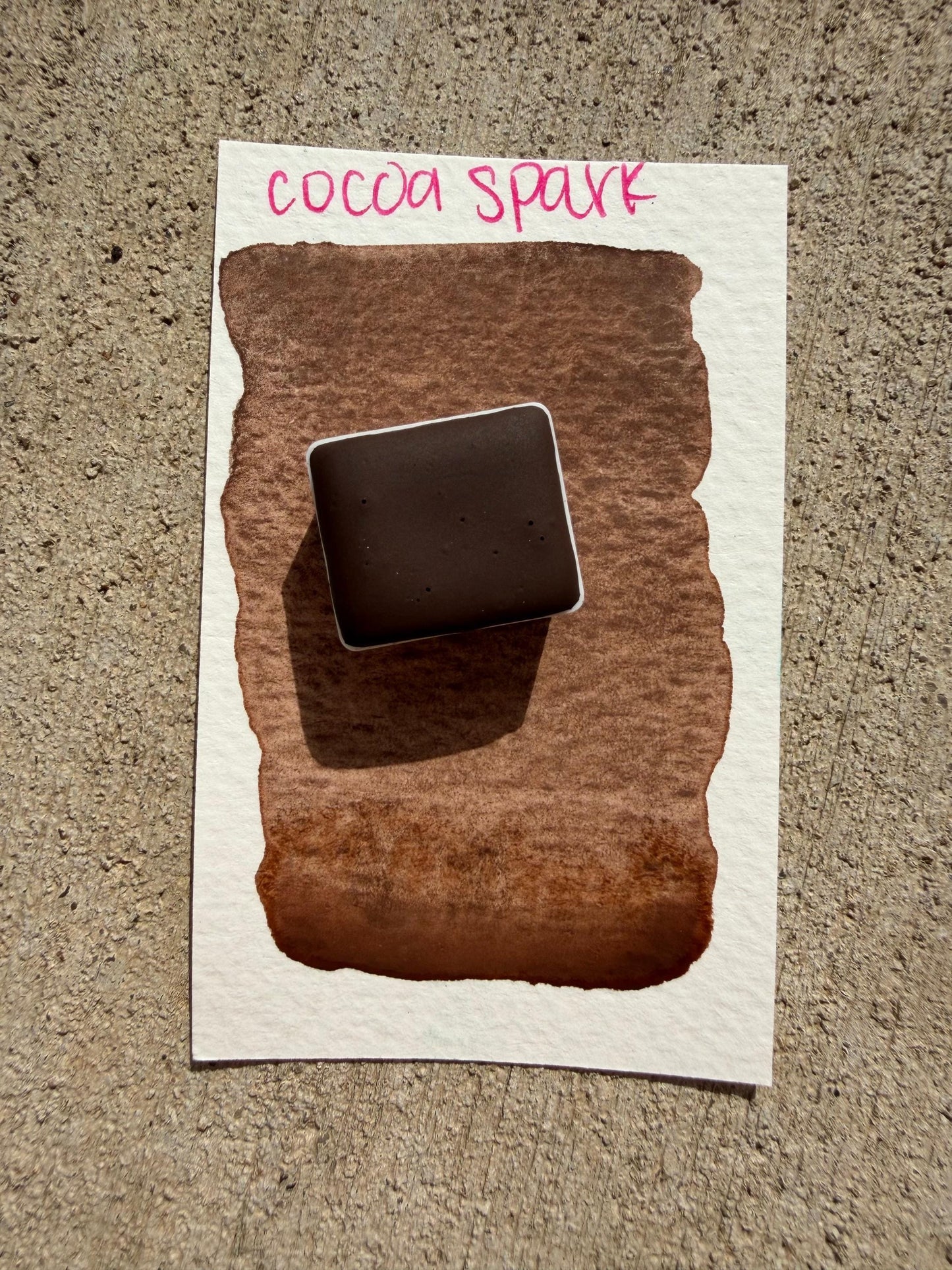 Cocoa Spark - Granulating Matte