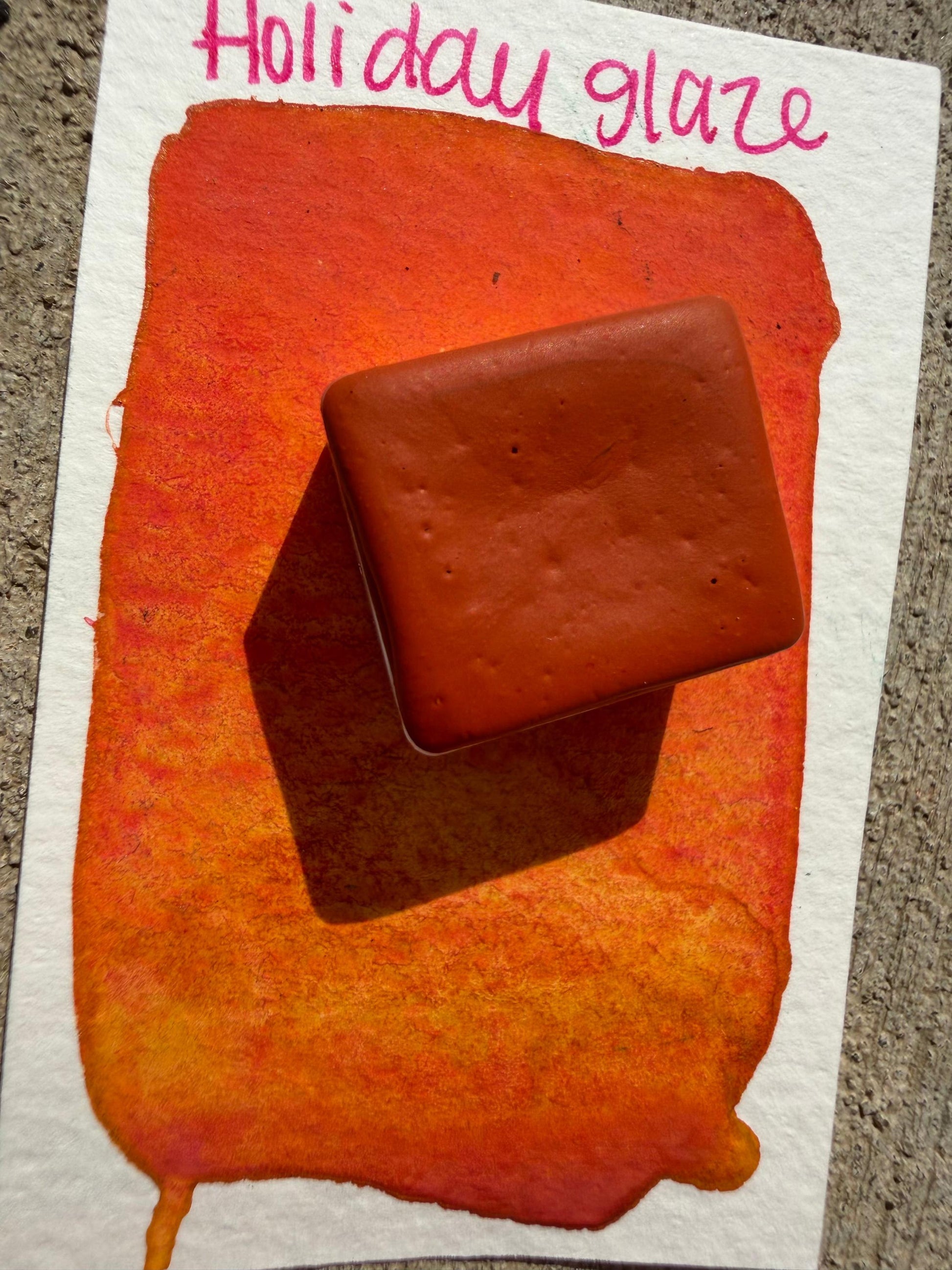 Holiday Glaze - Granulating Matte