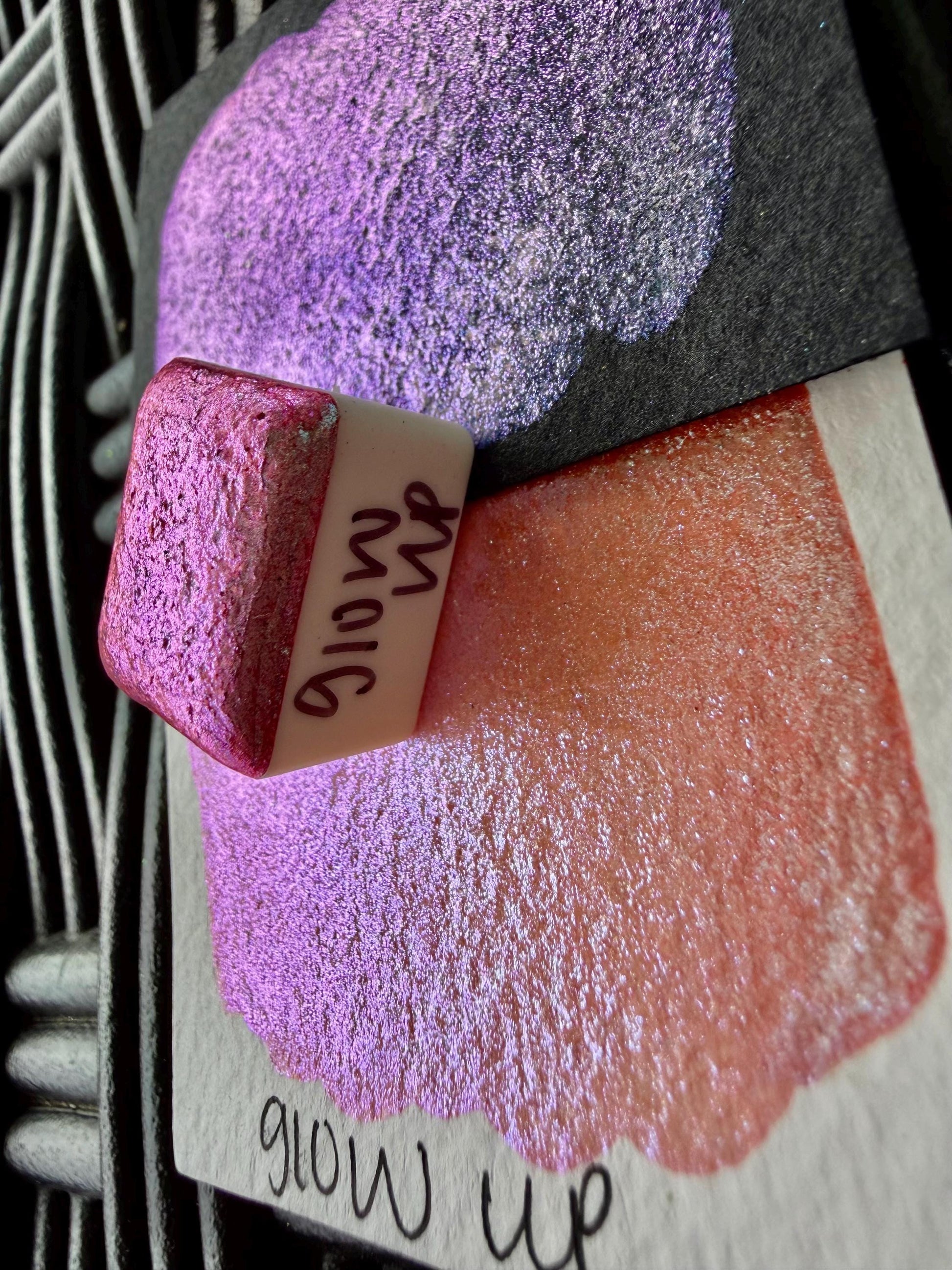 Glow Up | Handmade Watercolors | Handmade Paint | Calligraphy | Lettering | Shift Pigment