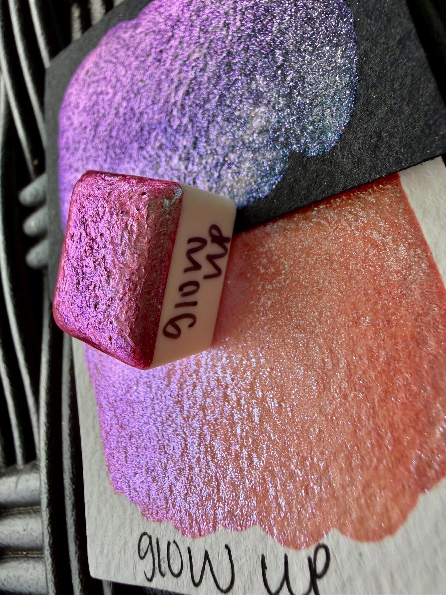 Glow Up | Handmade Watercolors | Handmade Paint | Calligraphy | Lettering | Shift Pigment