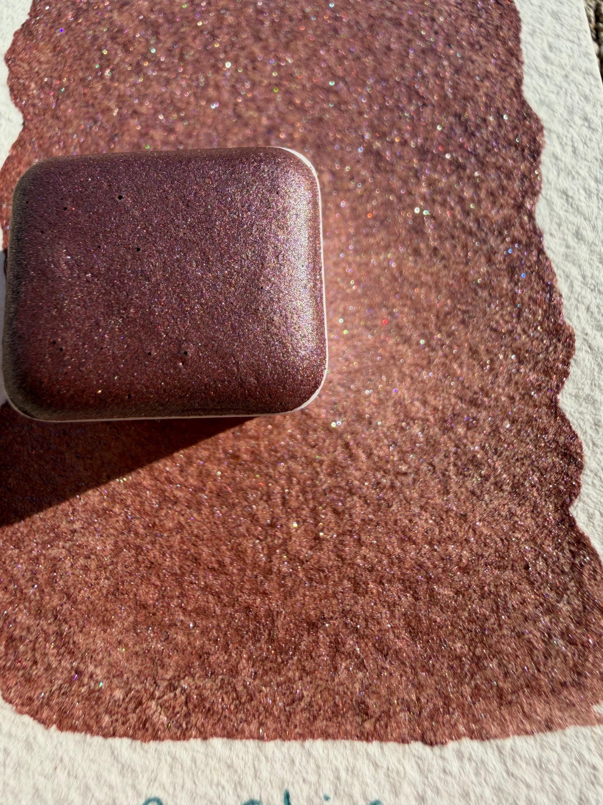 Rustic | HYBRID Matte & Shimmer Blend | Handmade Watercolors | Handmade Paint | Watercolors | Watercolor | Watercolor Artist