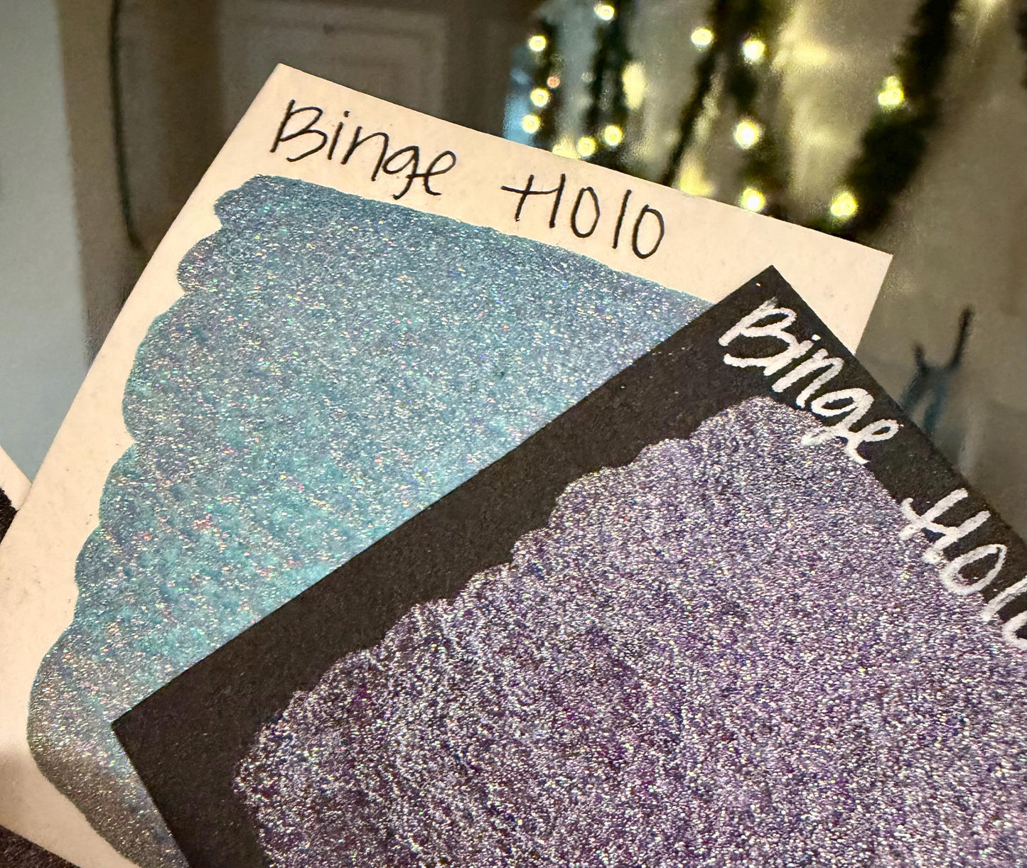 Binge Holo | Handmade Watercolors | Handmade Paint | Calligraphy | Lettering | Shift Pigment