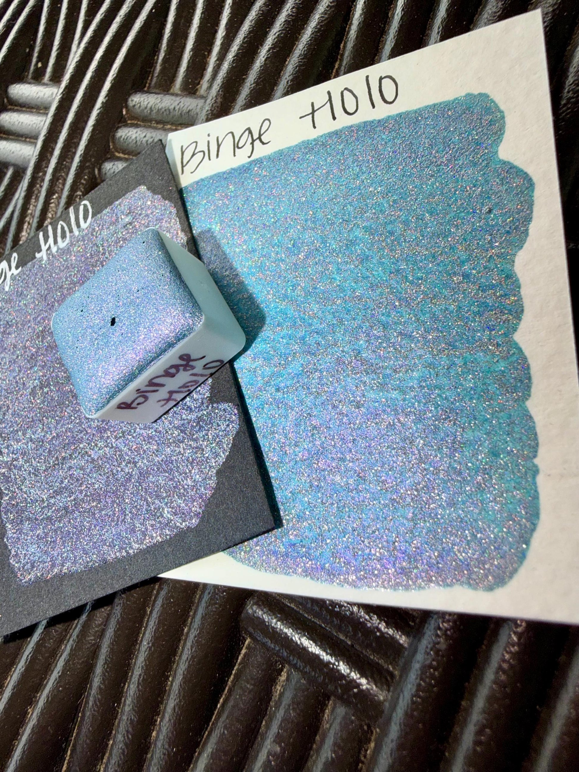 Binge Holo | Handmade Watercolors | Handmade Paint | Calligraphy | Lettering | Shift Pigment