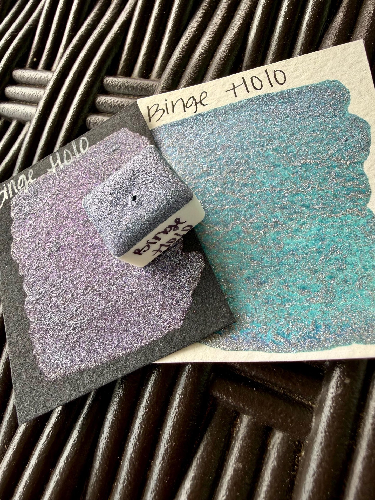Binge Holo | Handmade Watercolors | Handmade Paint | Calligraphy | Lettering | Shift Pigment