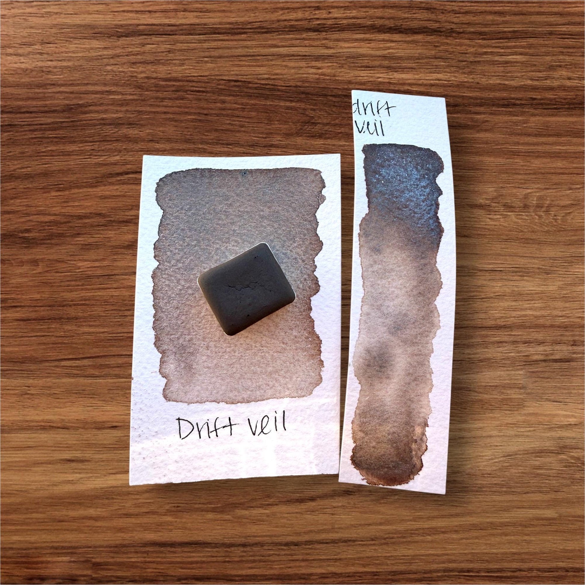 Drift Veil | HYBRID Matte & Shimmer Blend | Handmade Watercolors | Handmade Paint | Watercolors | Watercolor | Watercolor Artist