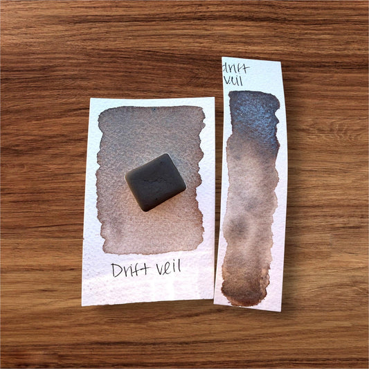 Drift Veil | HYBRID Matte & Shimmer Blend | Handmade Watercolors | Handmade Paint | Watercolors | Watercolor | Watercolor Artist