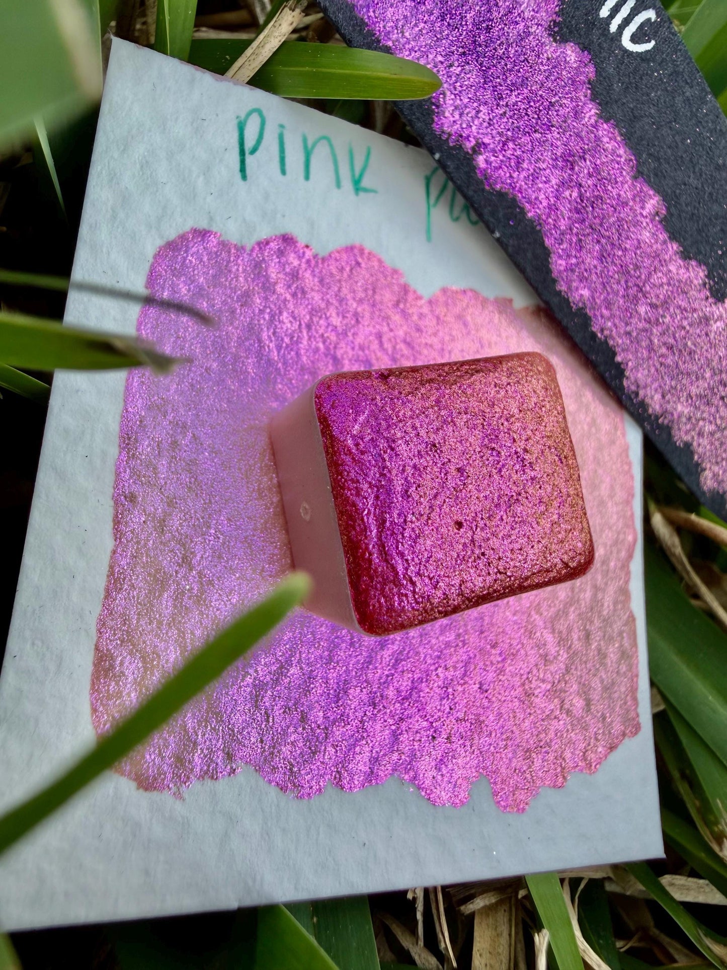 Pink Panic | Handmade Watercolors | Handmade Paint | Watercolors | Watercolor | Watercolor Artist | Shimmer Watercolors | High Shine Paint