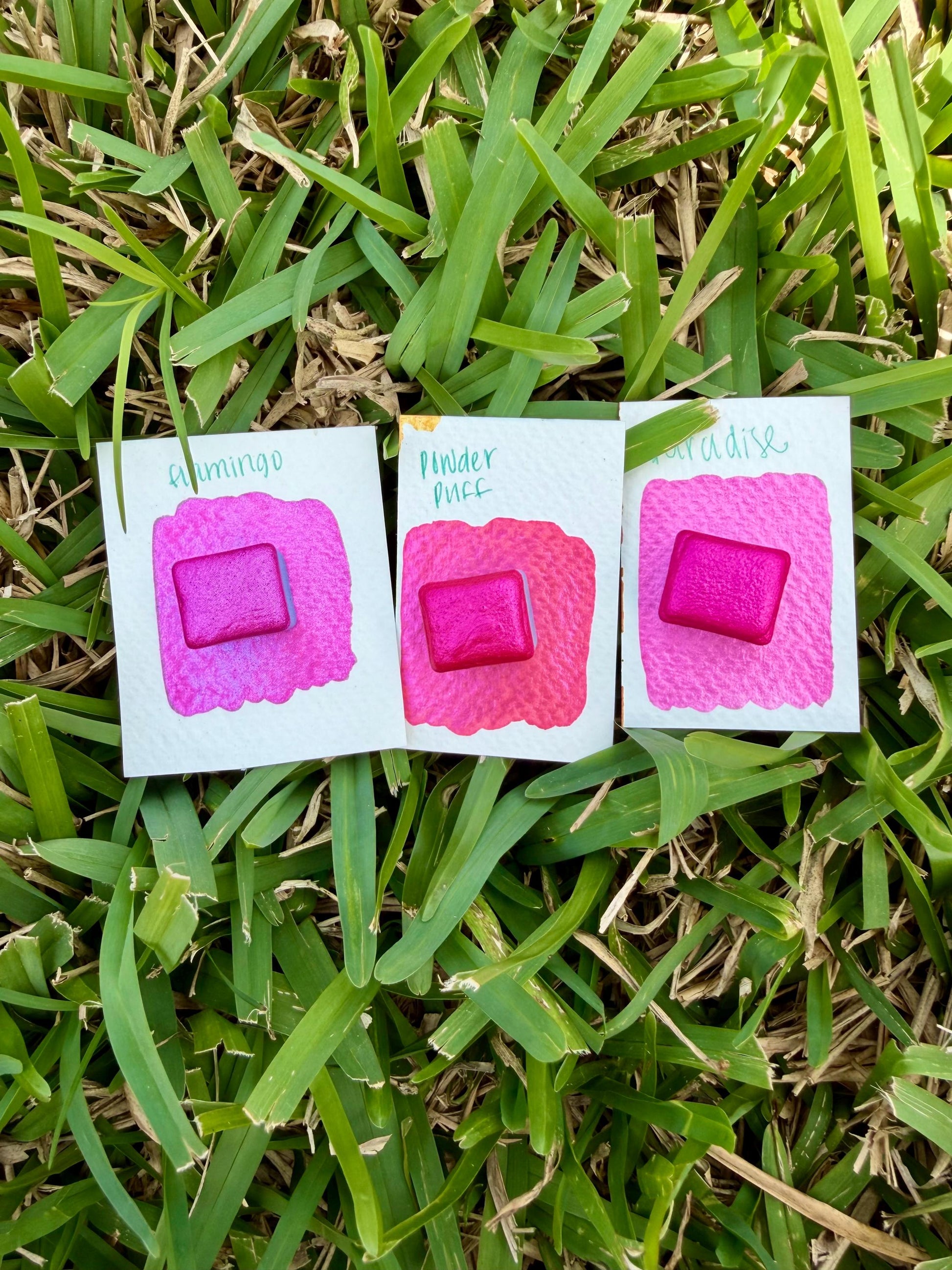Powder Puff | Handmade Watercolors | Handmade Paint | Watercolors | Watercolor | Watercolor Artist